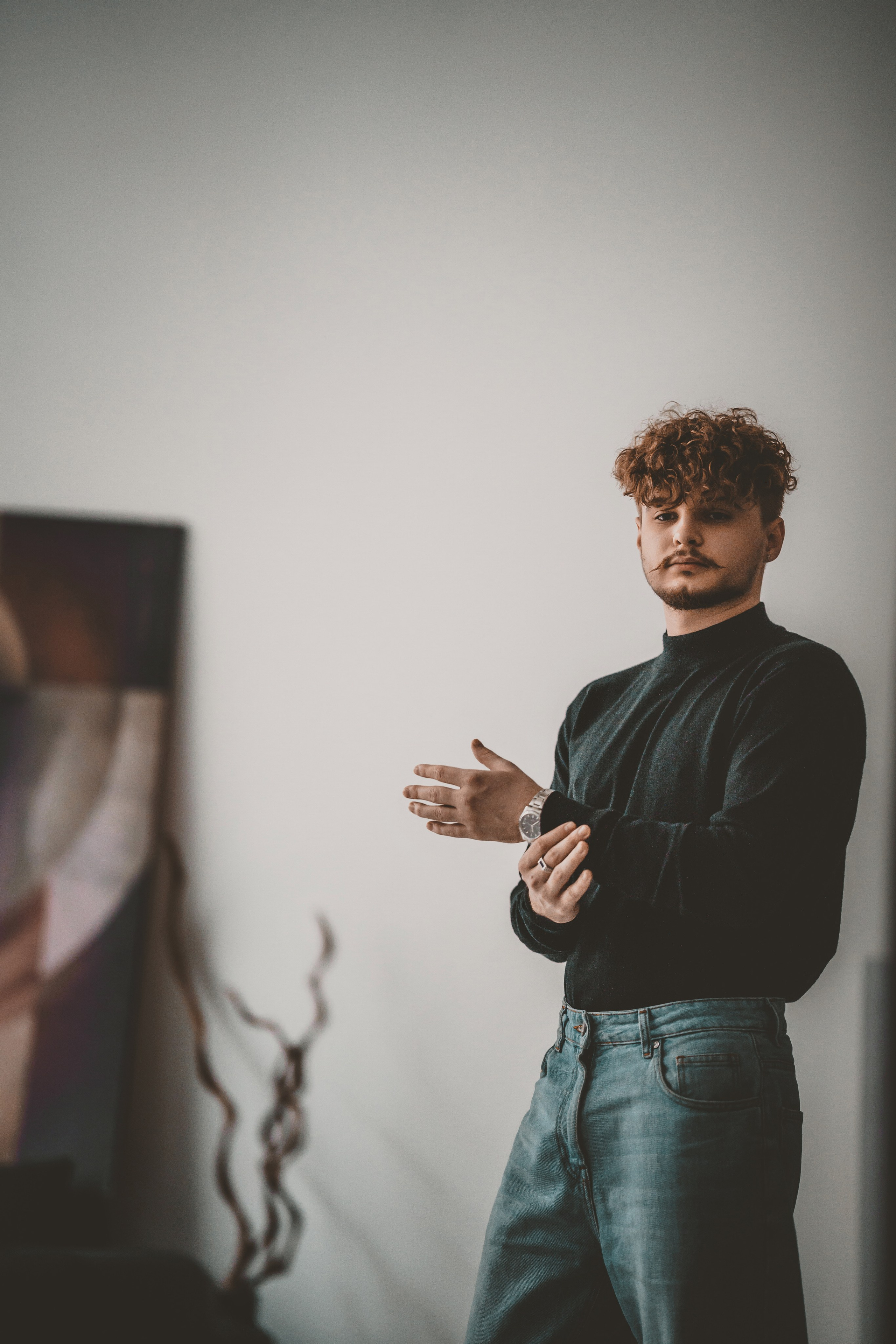  Мужская фотосессия в студии