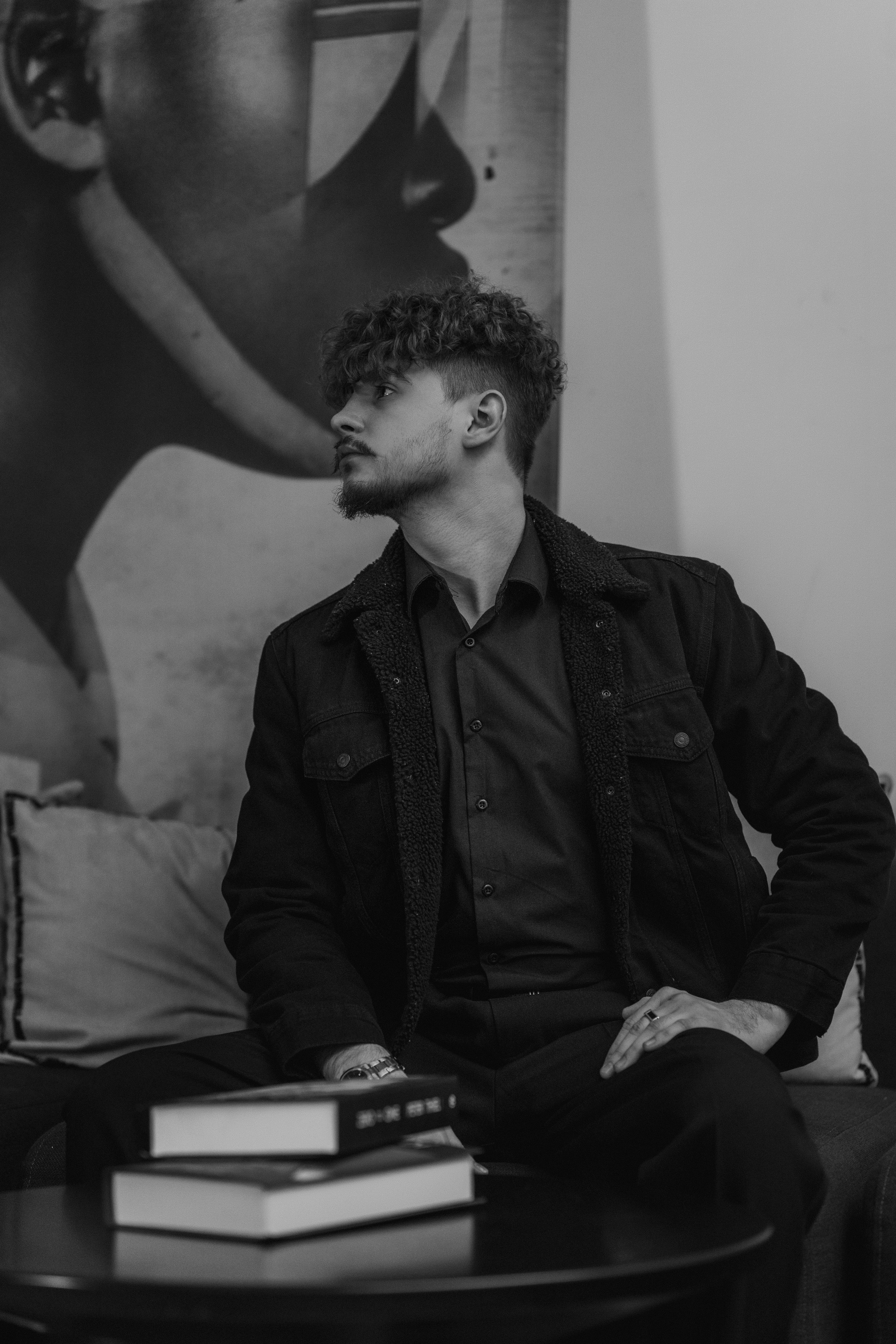  Мужская фотосессия в студии