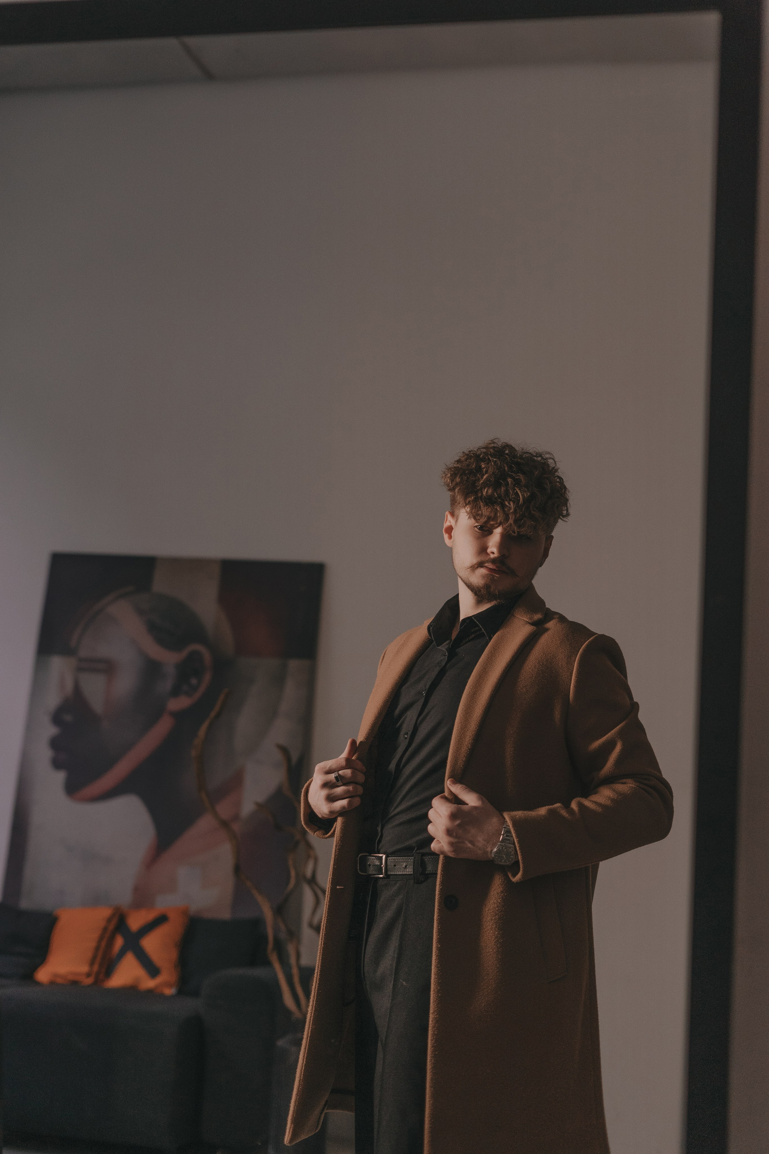  Мужская фотосессия в студии