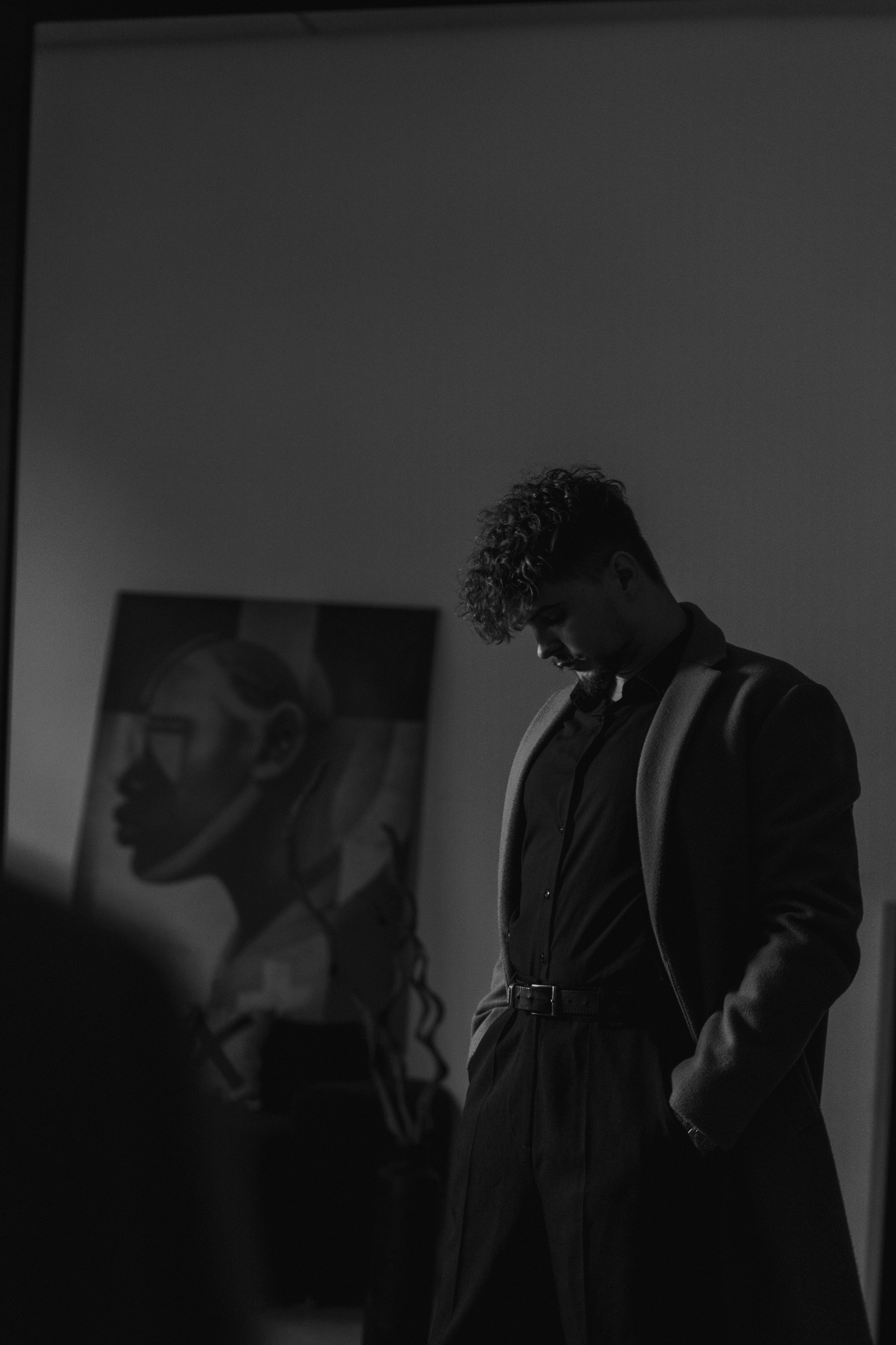  Мужская фотосессия в студии