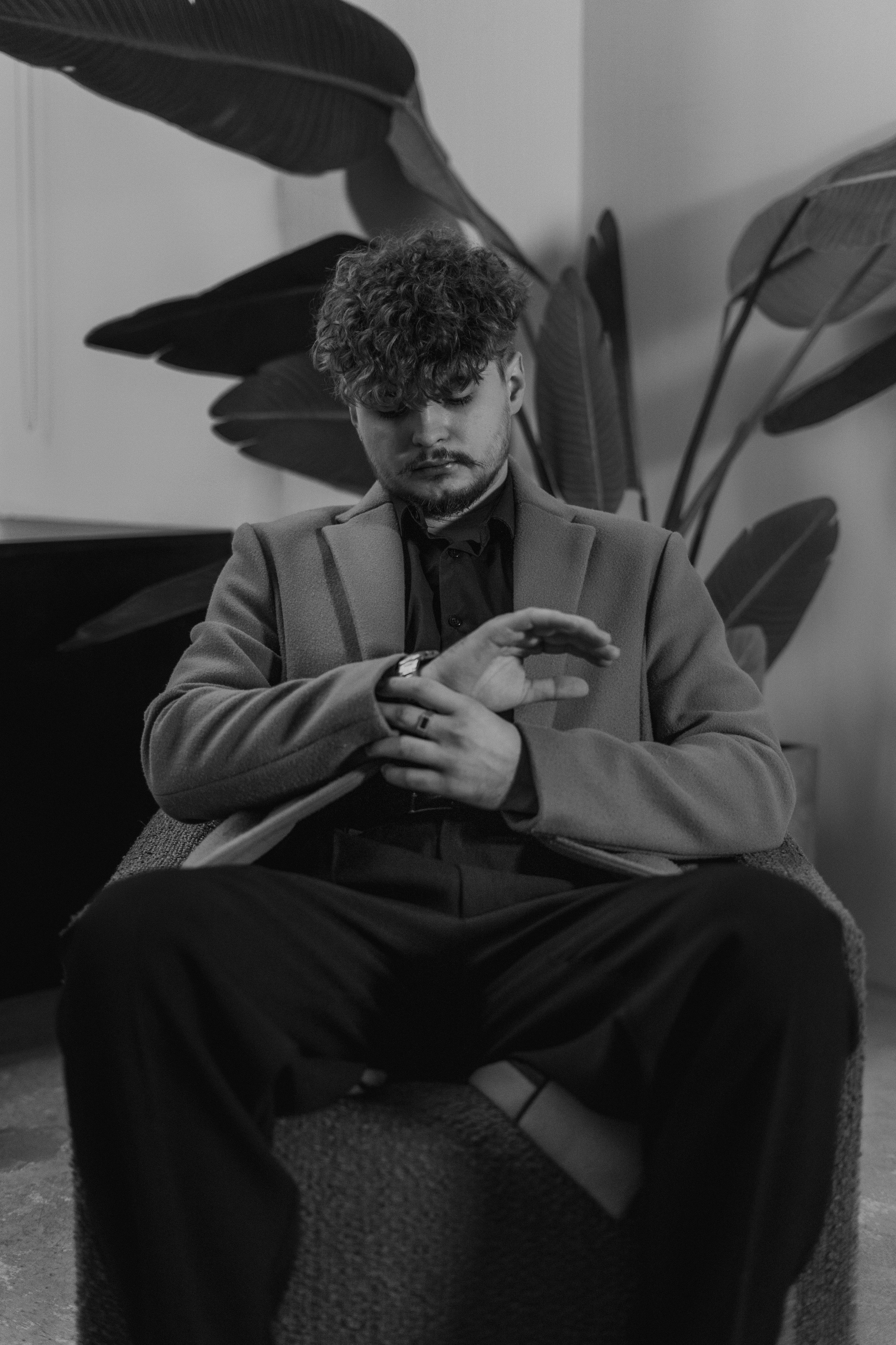  Мужская фотосессия в студии