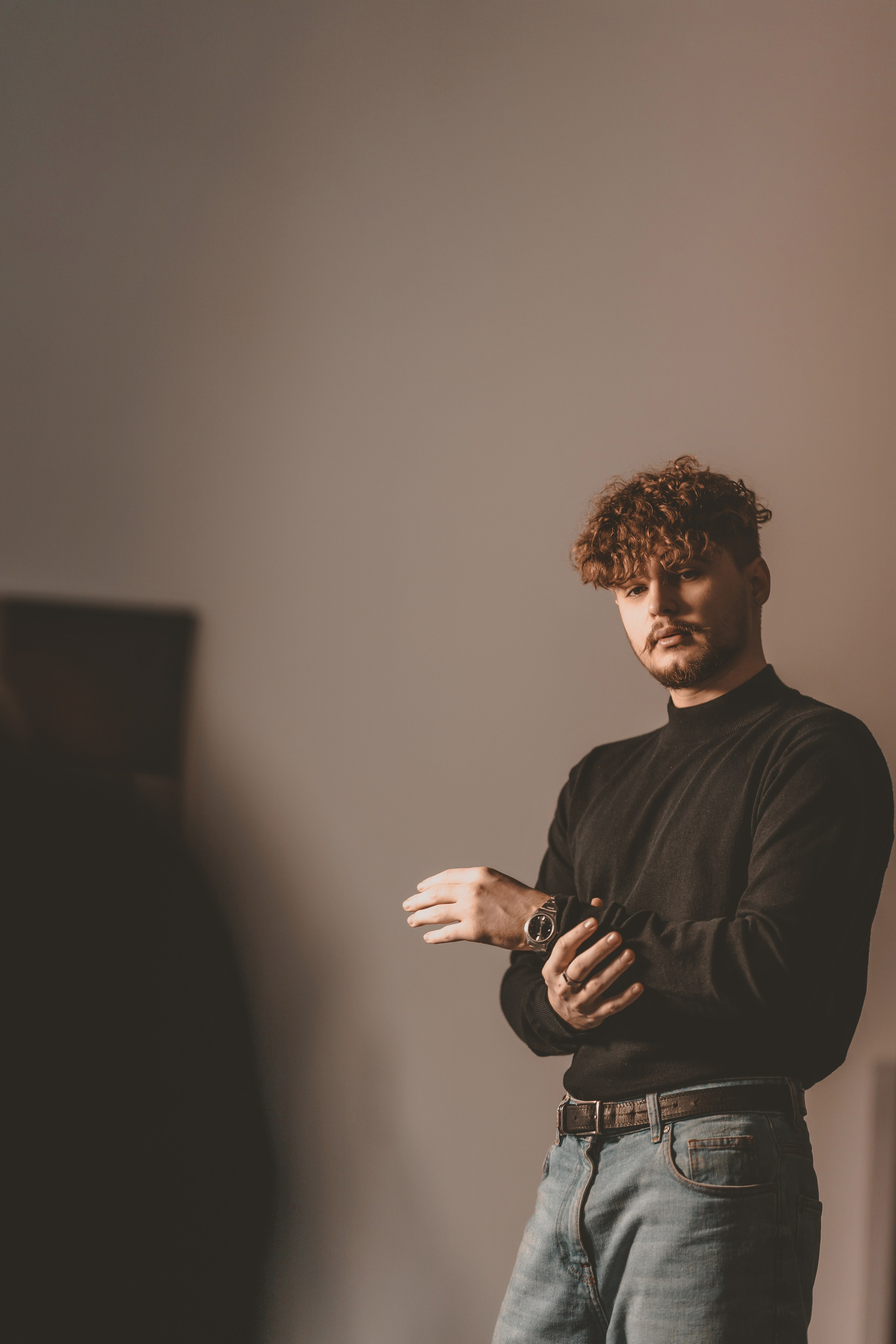  Мужская фотосессия в студии