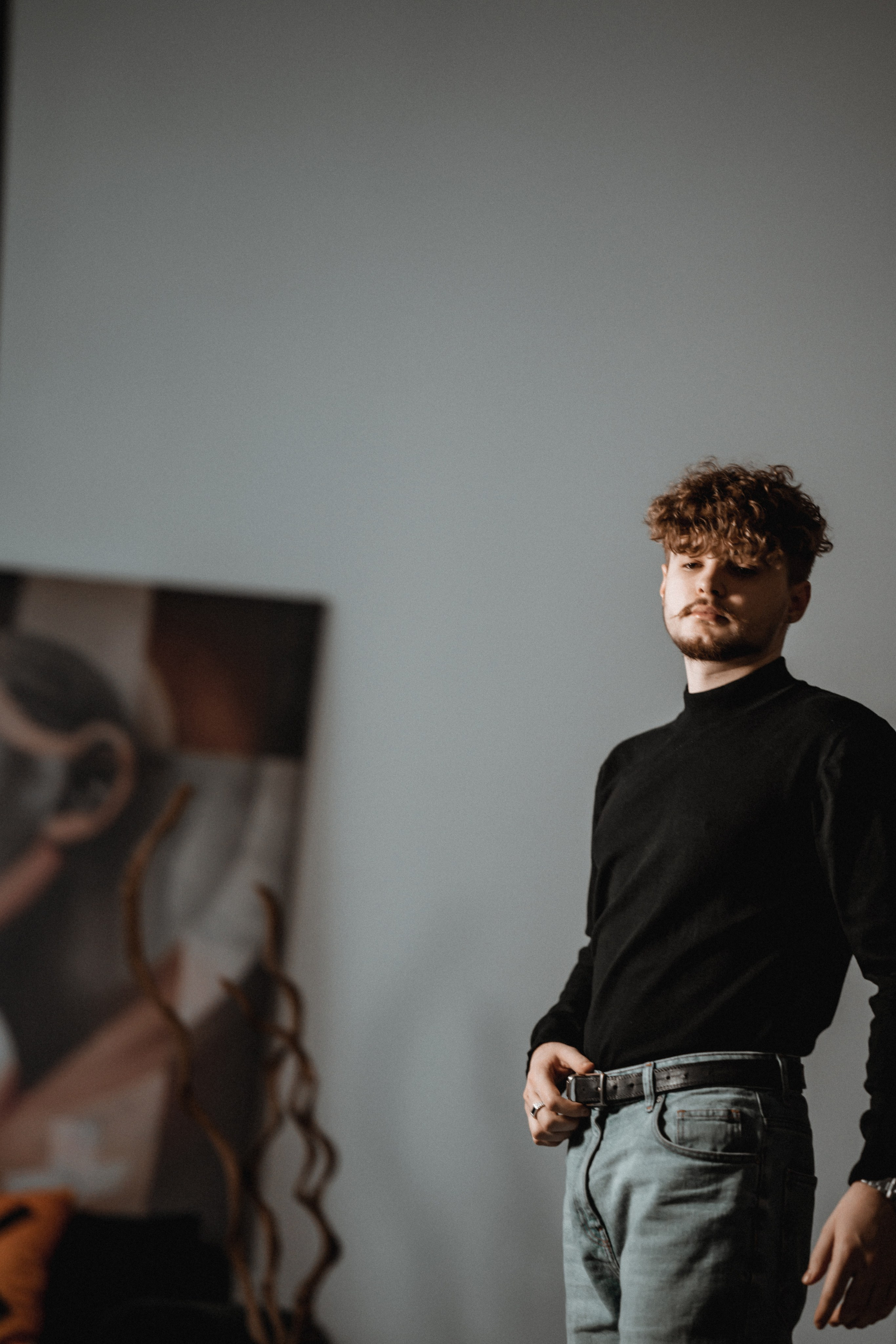  Мужская фотосессия в студии