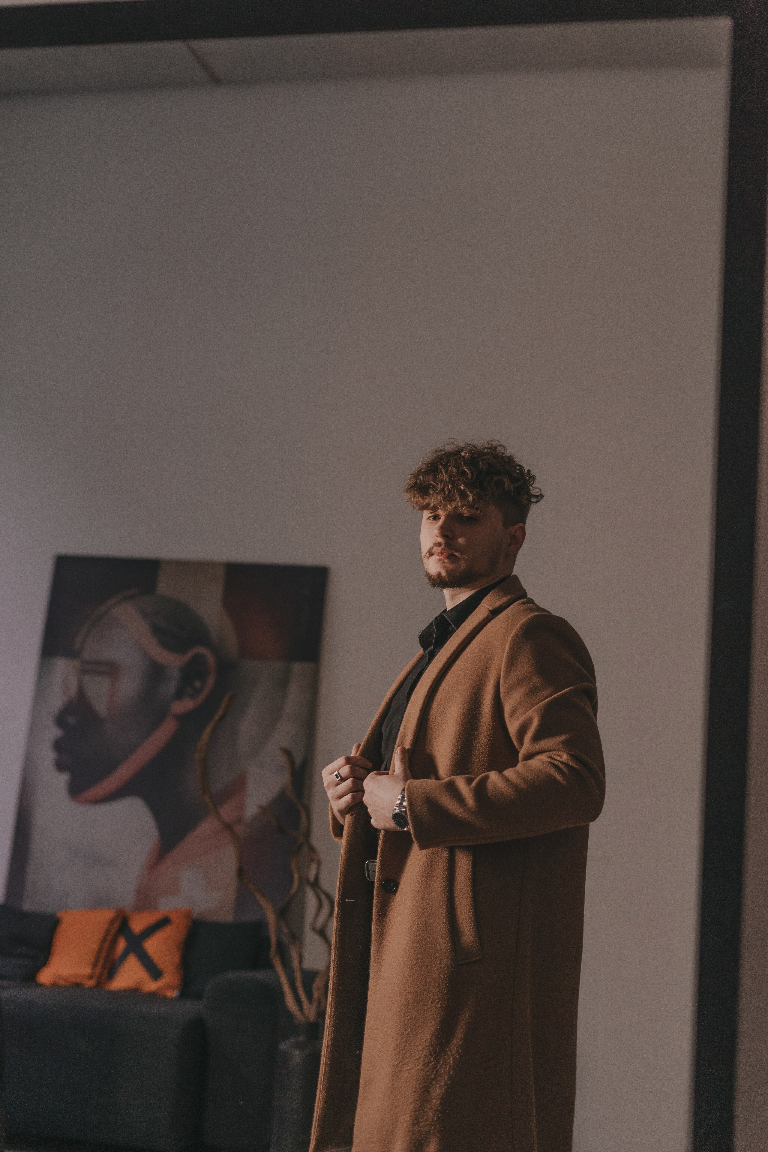  Мужская фотосессия в студии