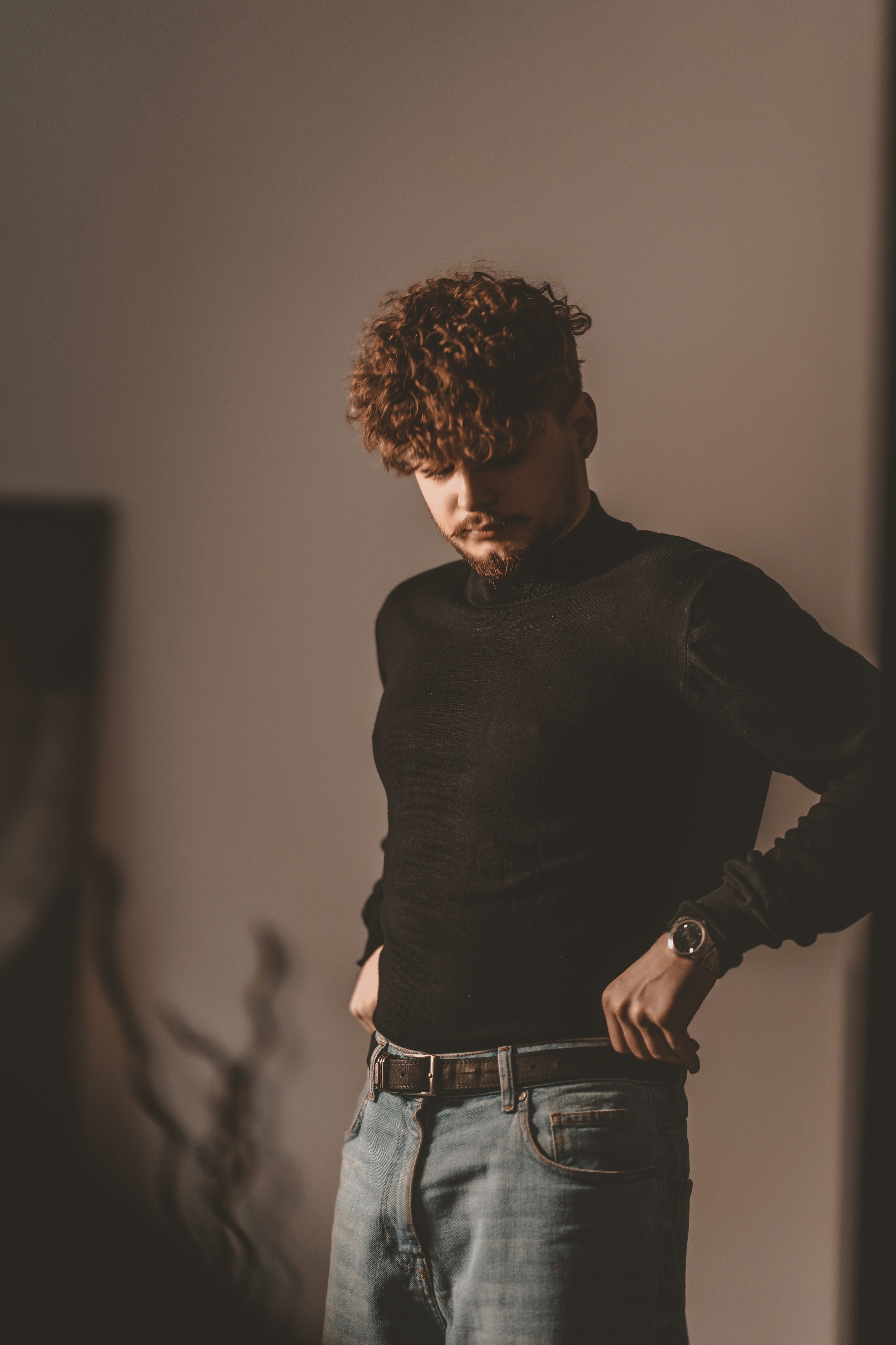  Мужская фотосессия в студии