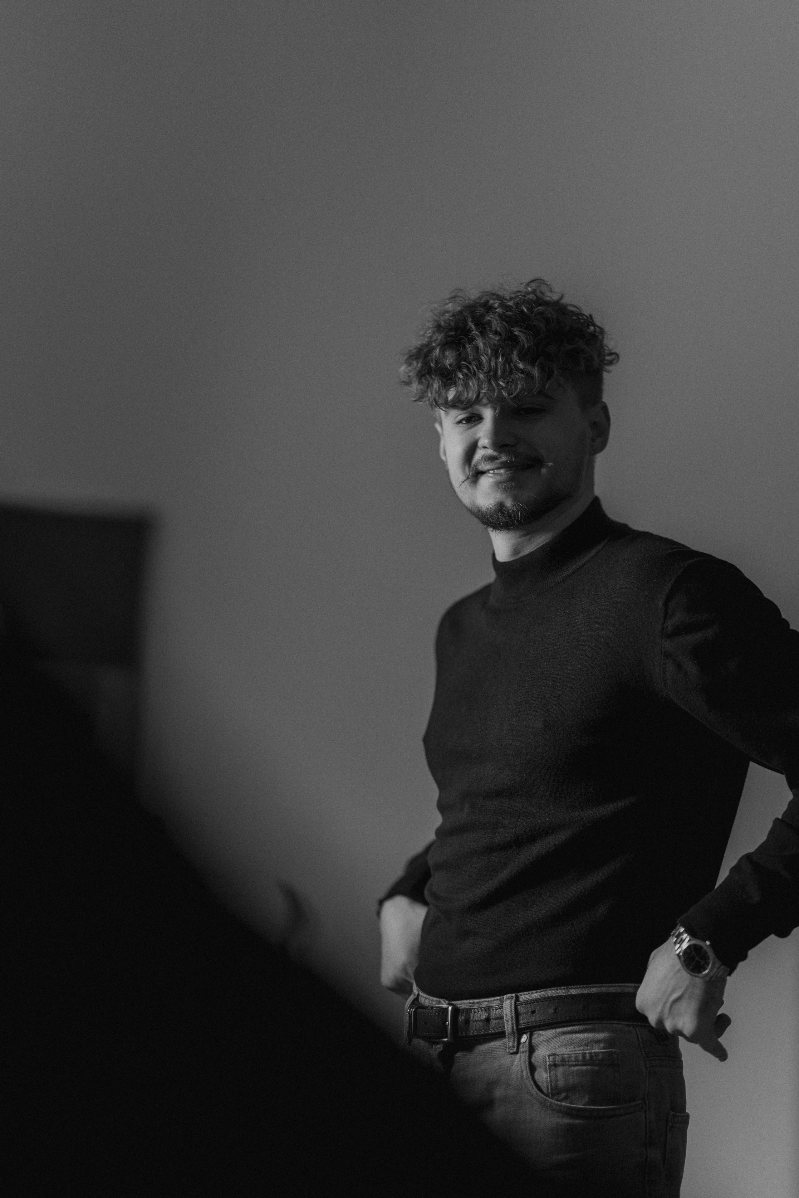  Мужская фотосессия в студии