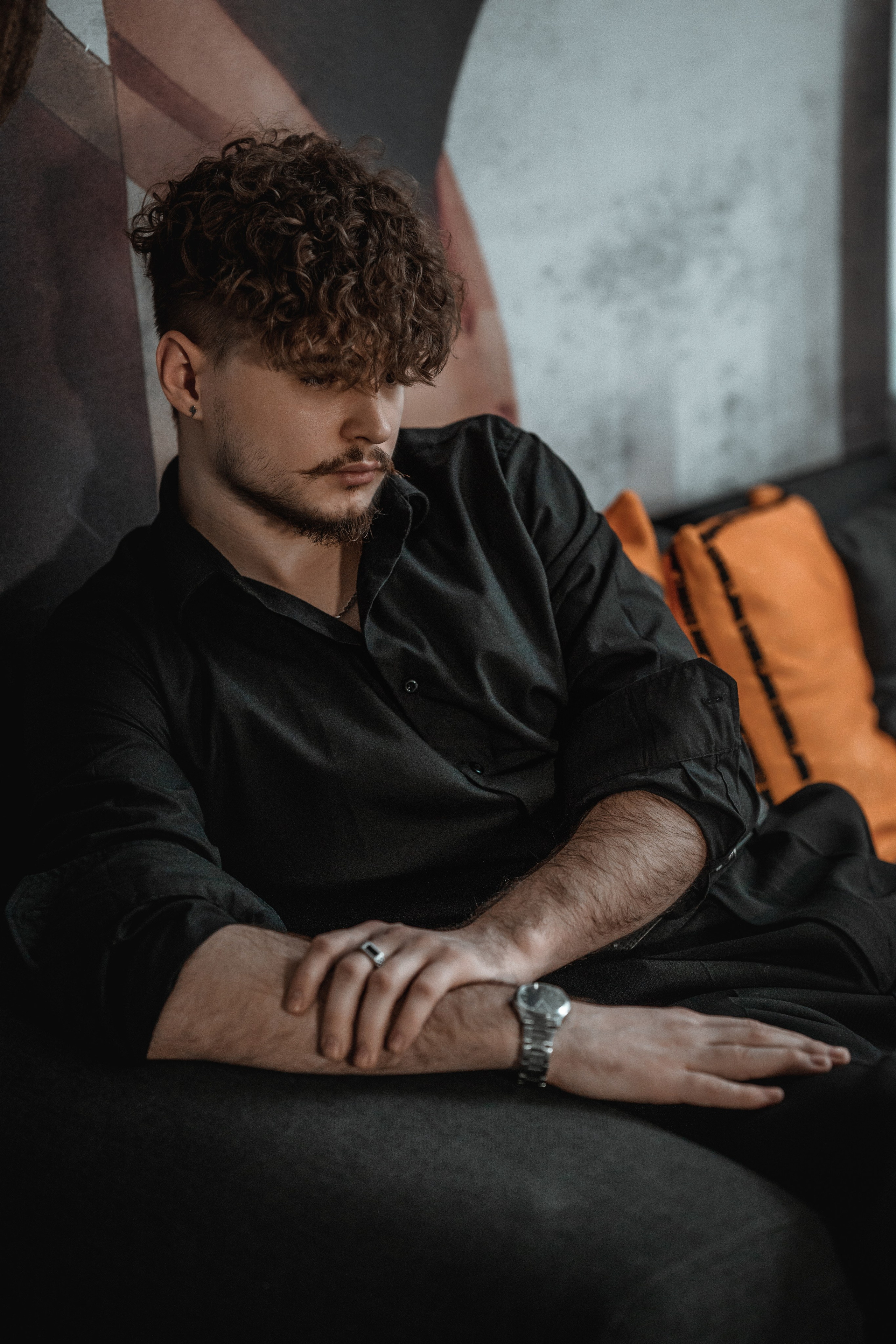  Мужская фотосессия в студии