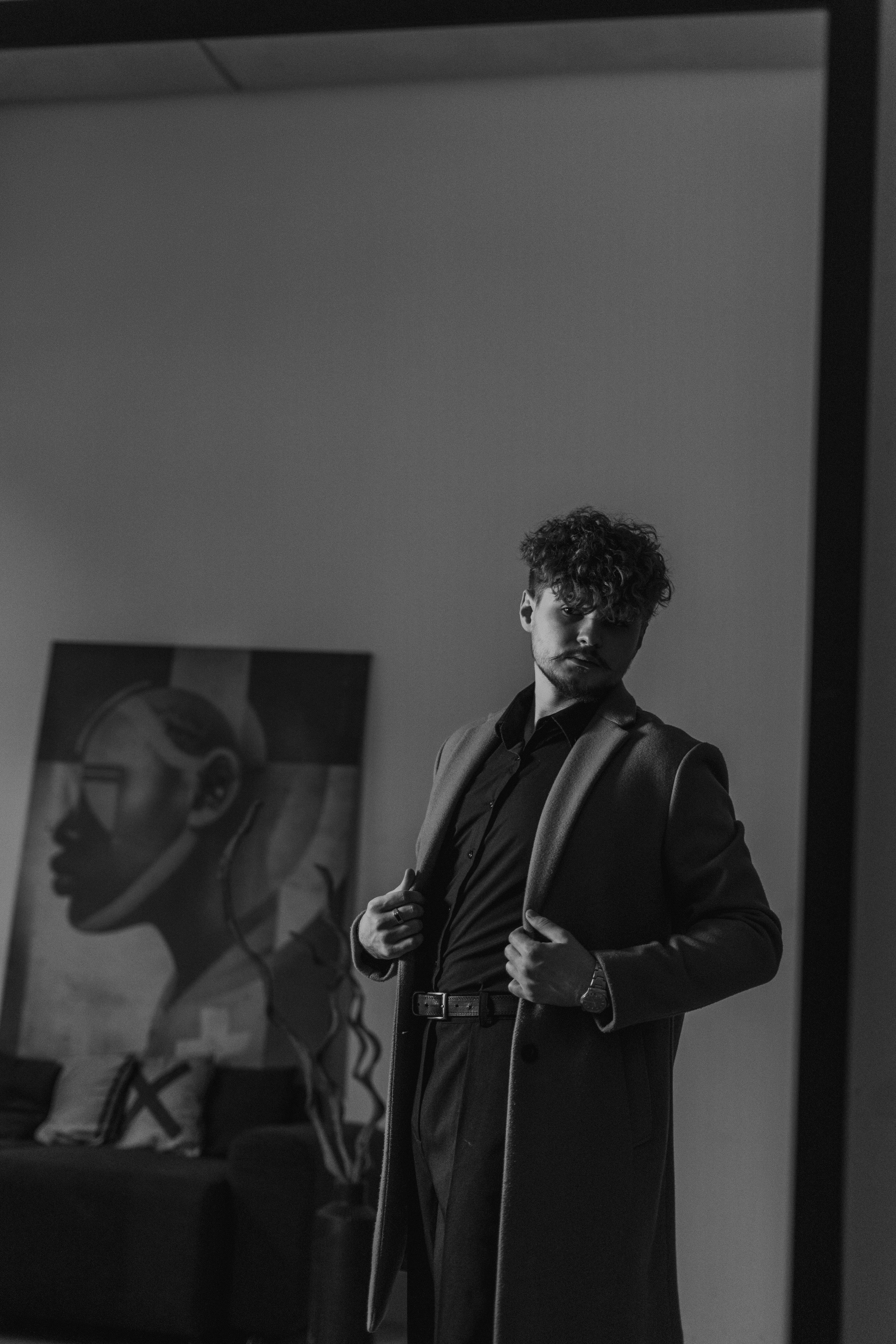  Мужская фотосессия в студии