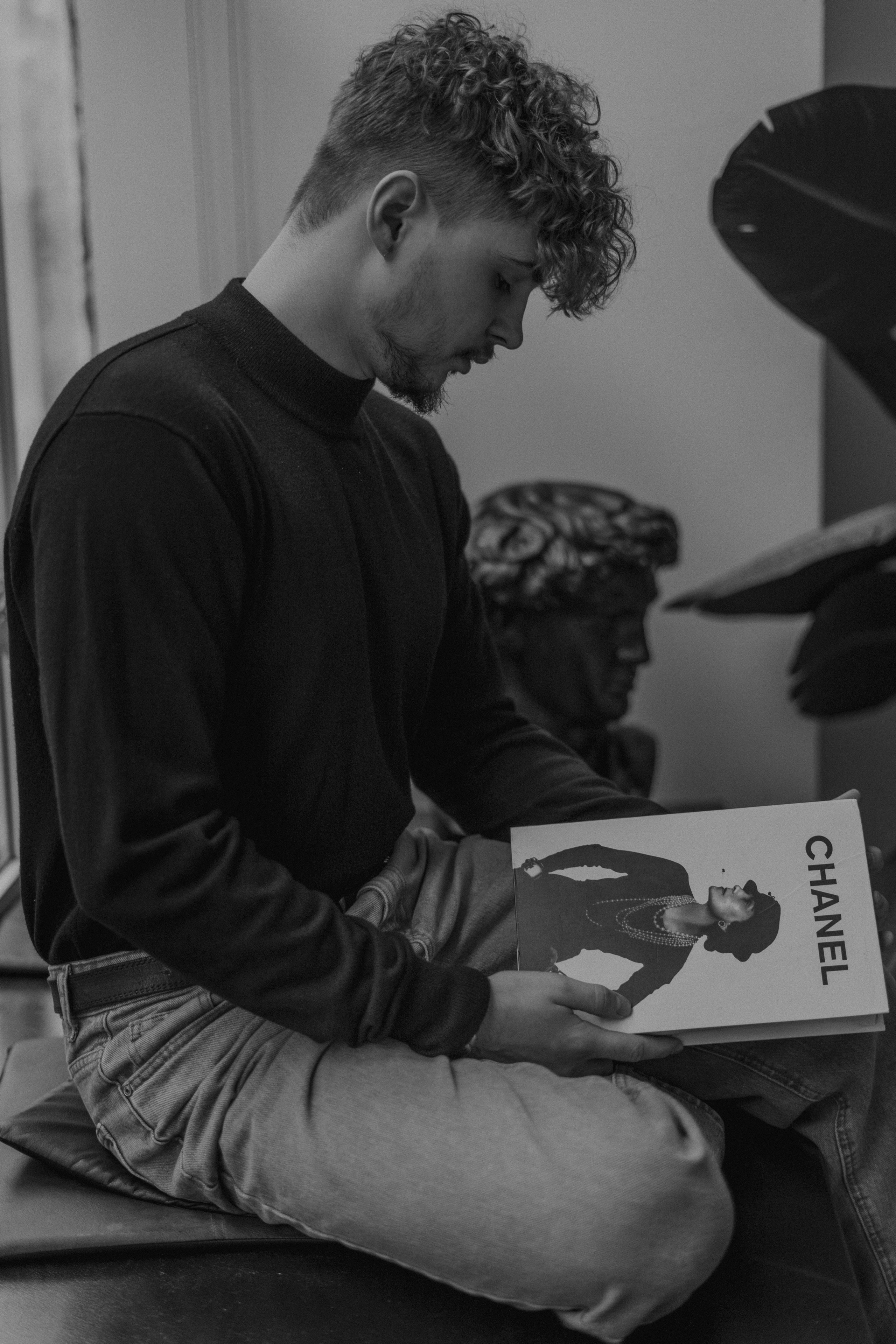  Мужская фотосессия в студии