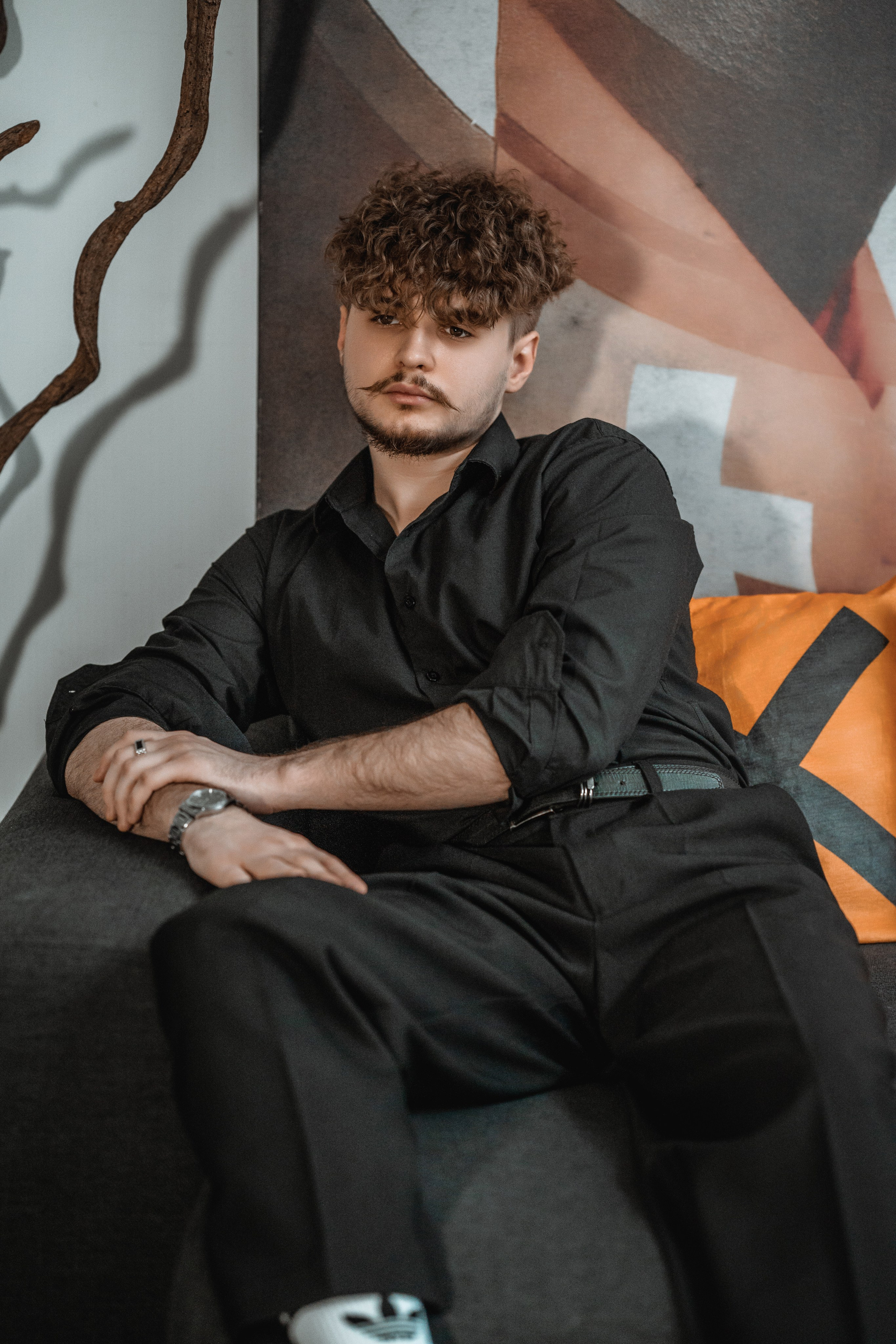  Мужская фотосессия в студии