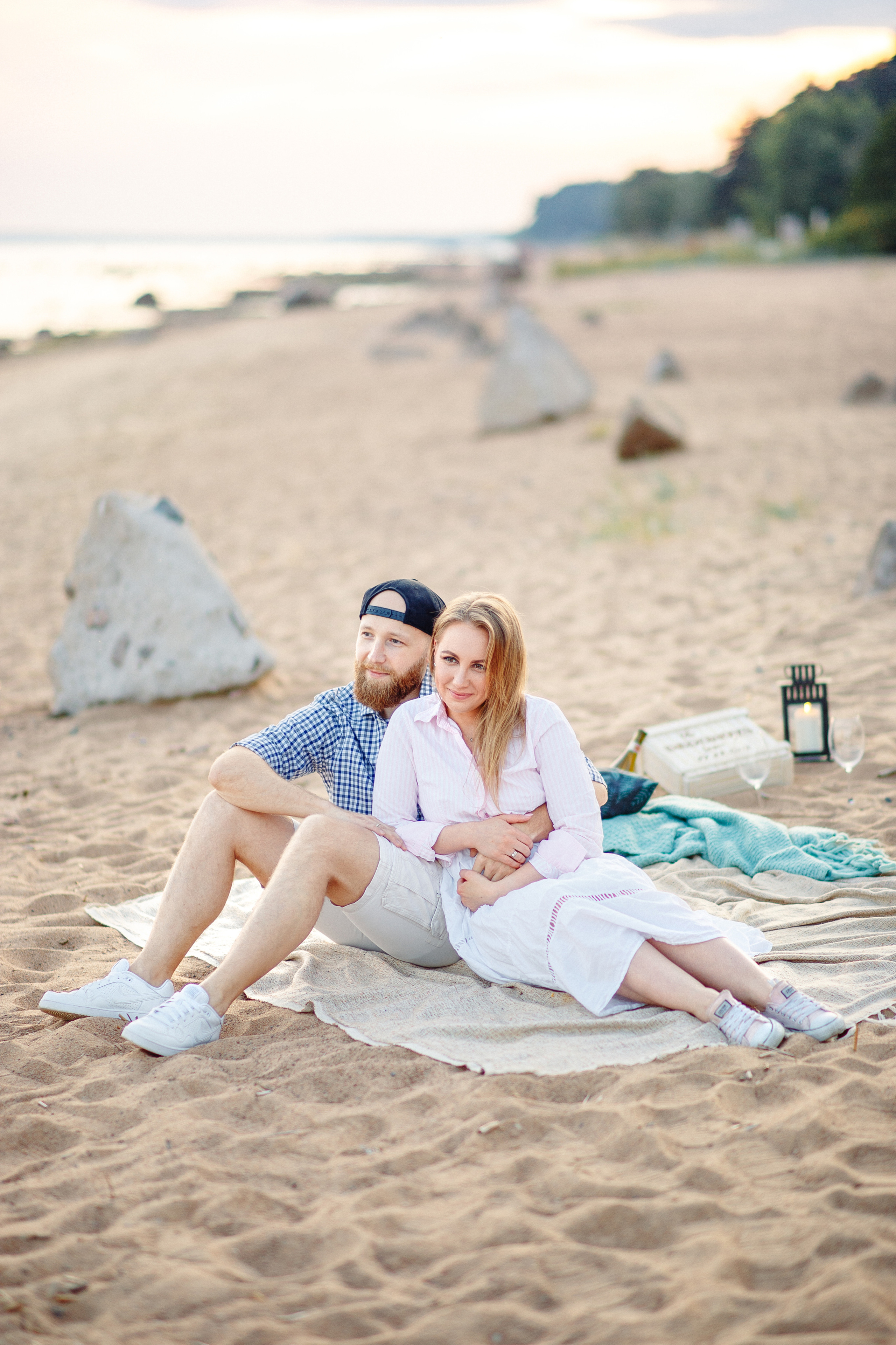 Фотосессия на заливе, Наташа и Роман