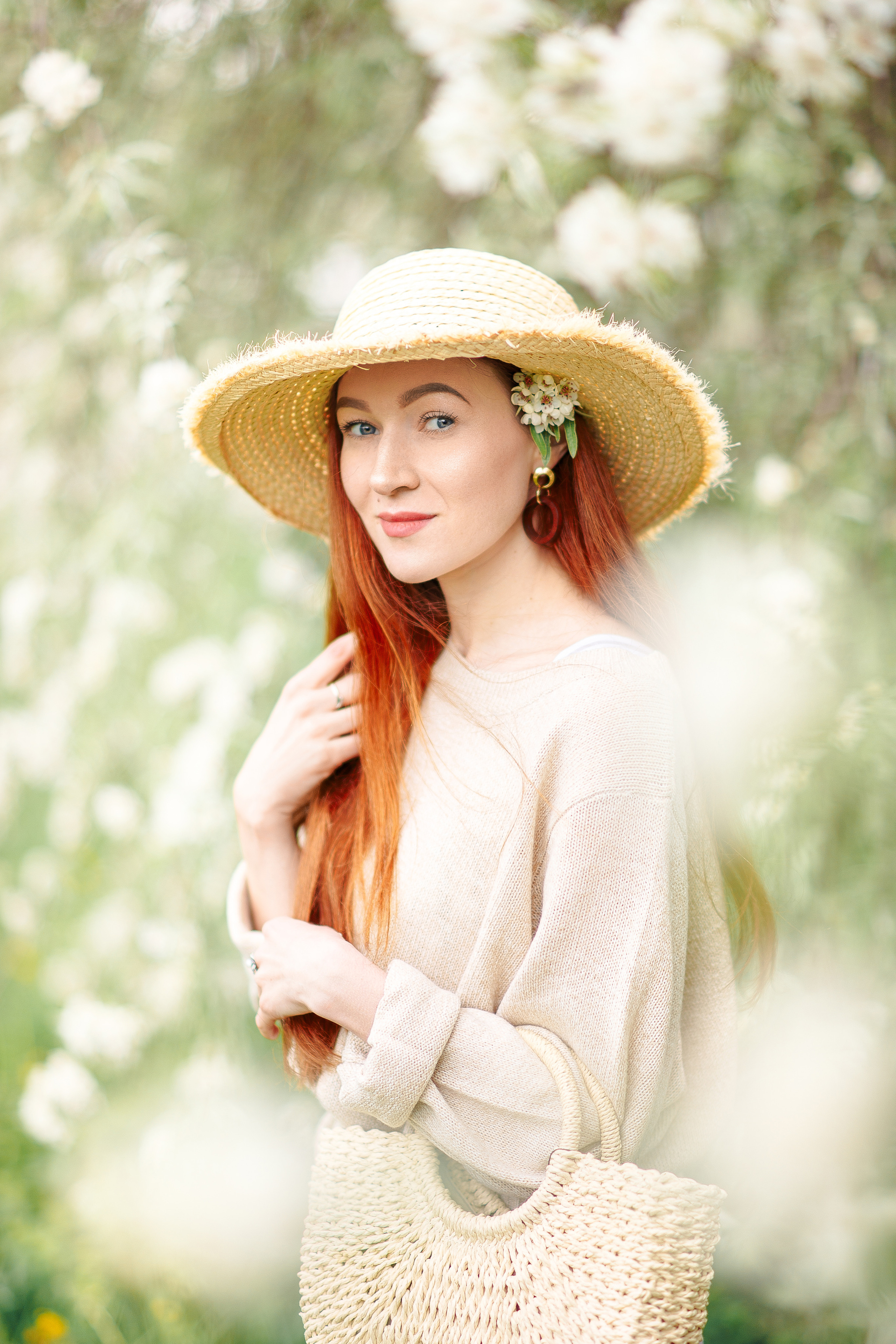 Фотосессия в цветении с Татьяной