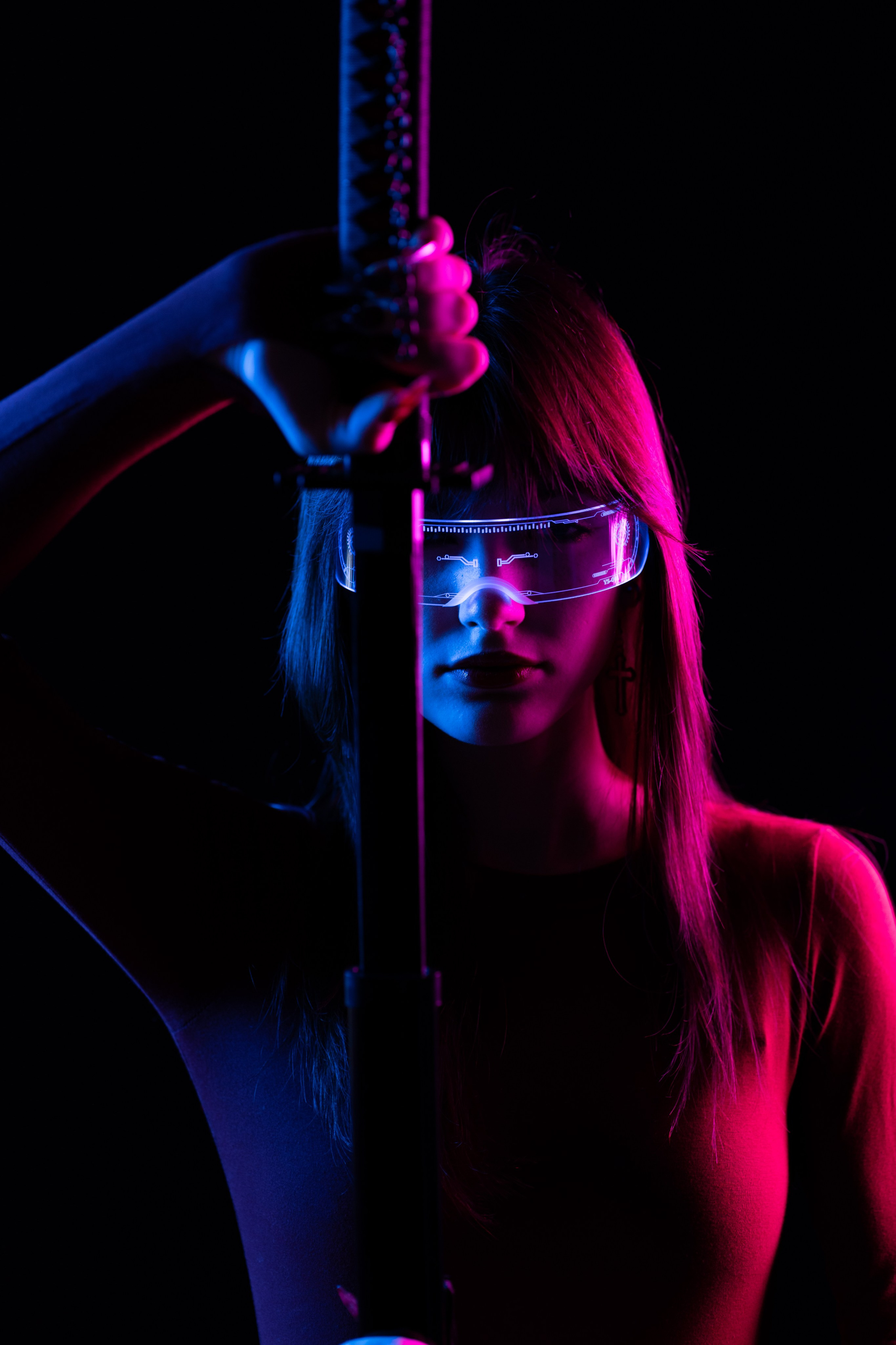 Фотосессия в стиле CyberPunk