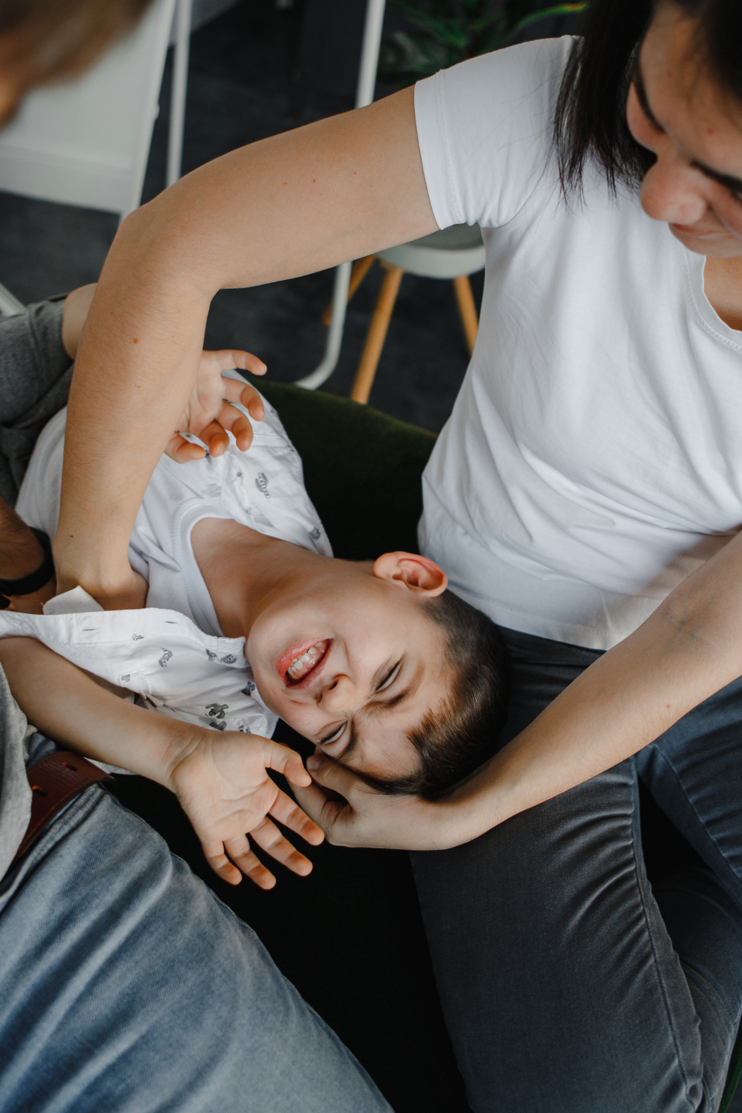 Михаил и мама с папой