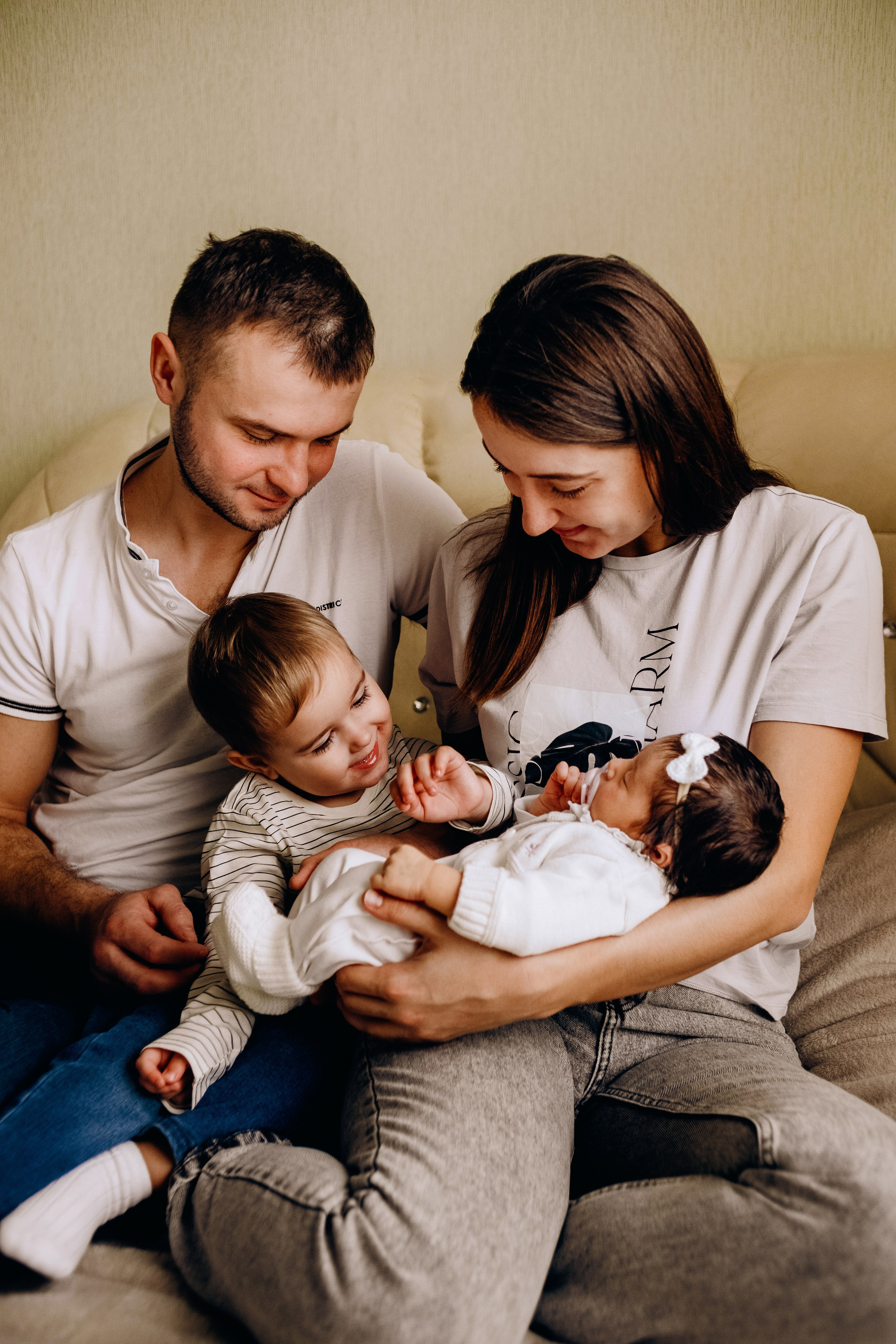 Анастасия, Иван, Егор и Мария. Семейный фотограф в Курске Мария Бабасева