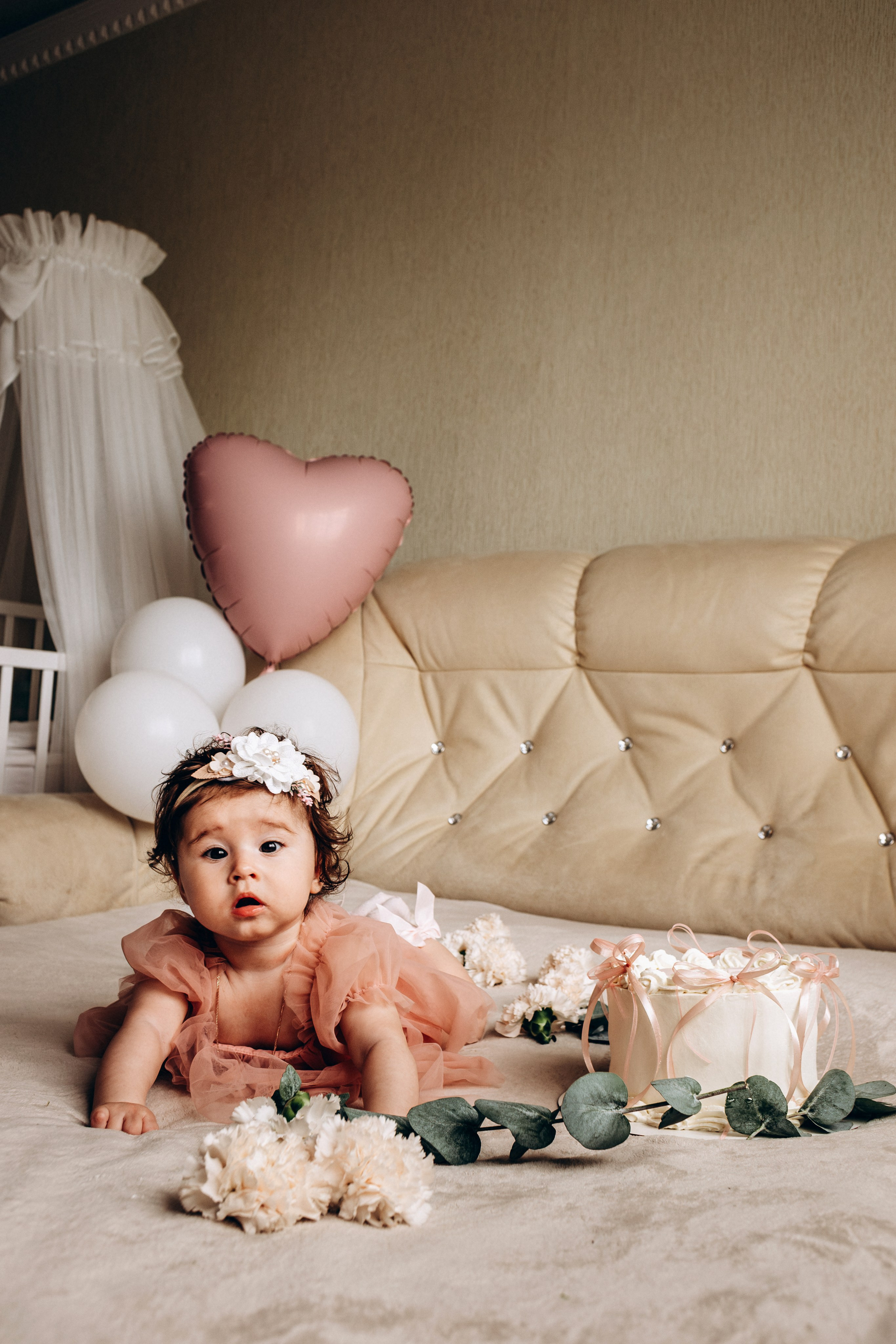 Маше пол годика. Семейный фотограф в Курске Мария Бабасева