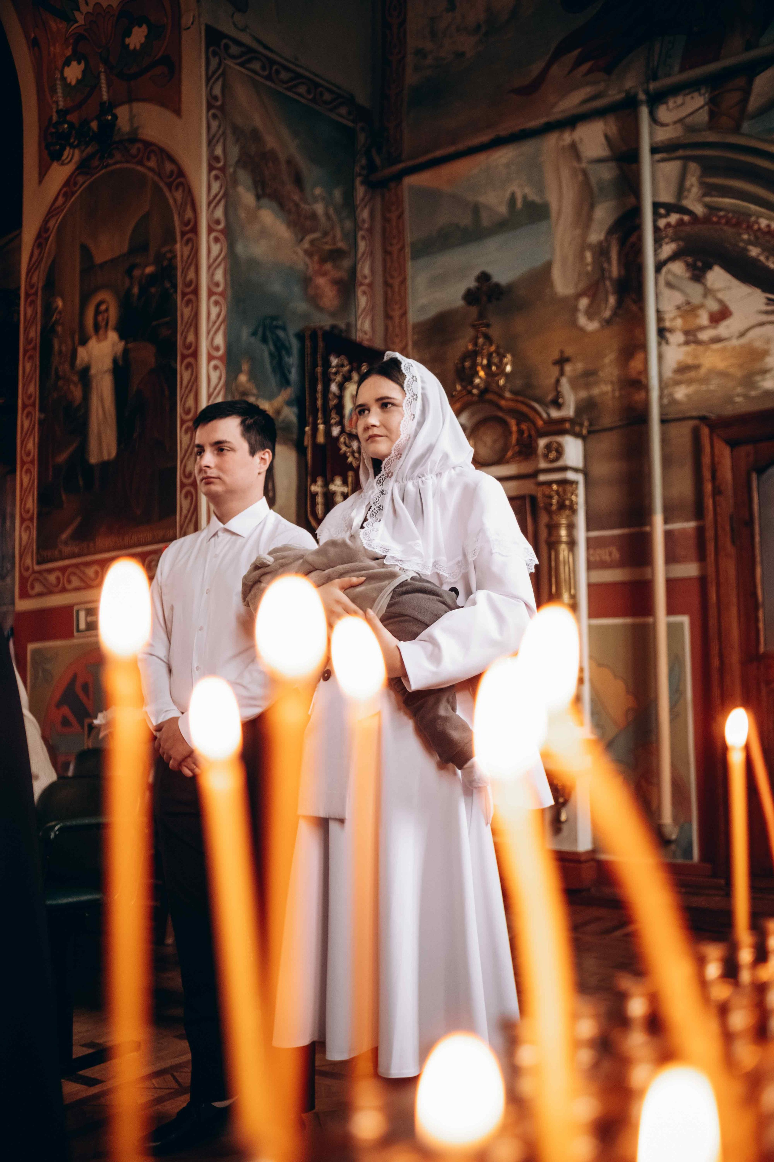 Крещение Александра. Семейный фотограф в Курске Мария Бабасева