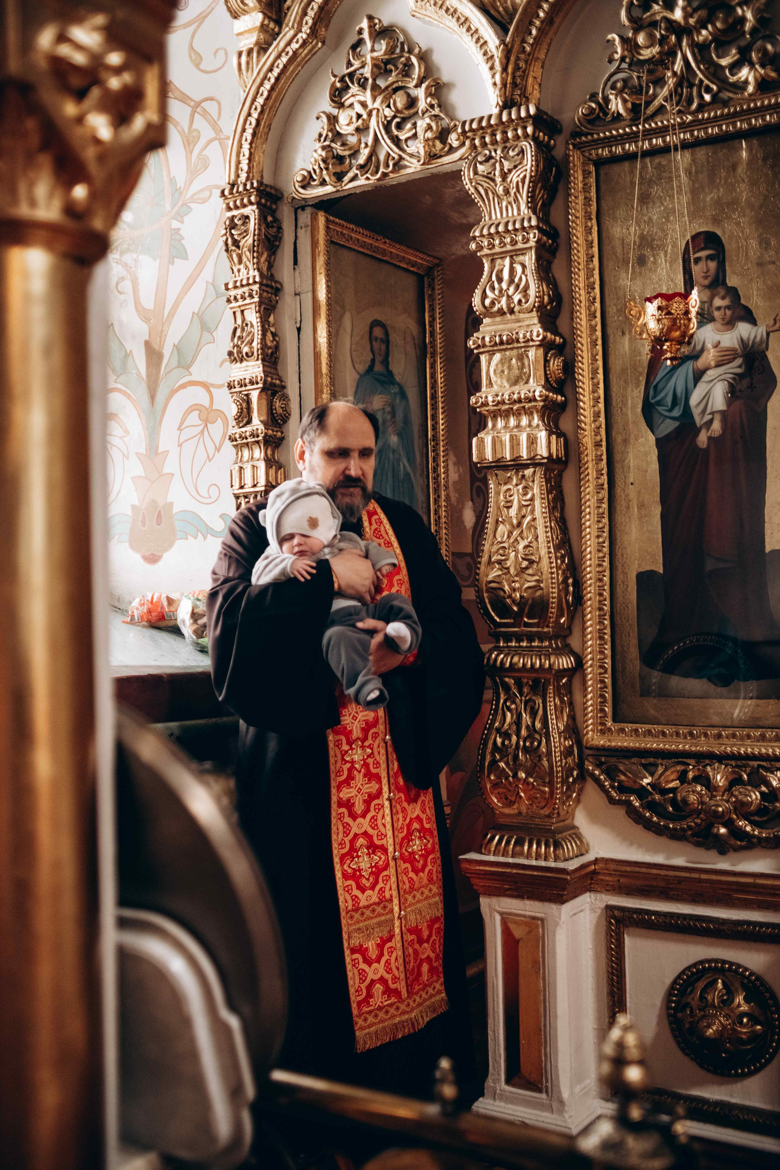Крещение Александра. Семейный фотограф в Курске Мария Бабасева
