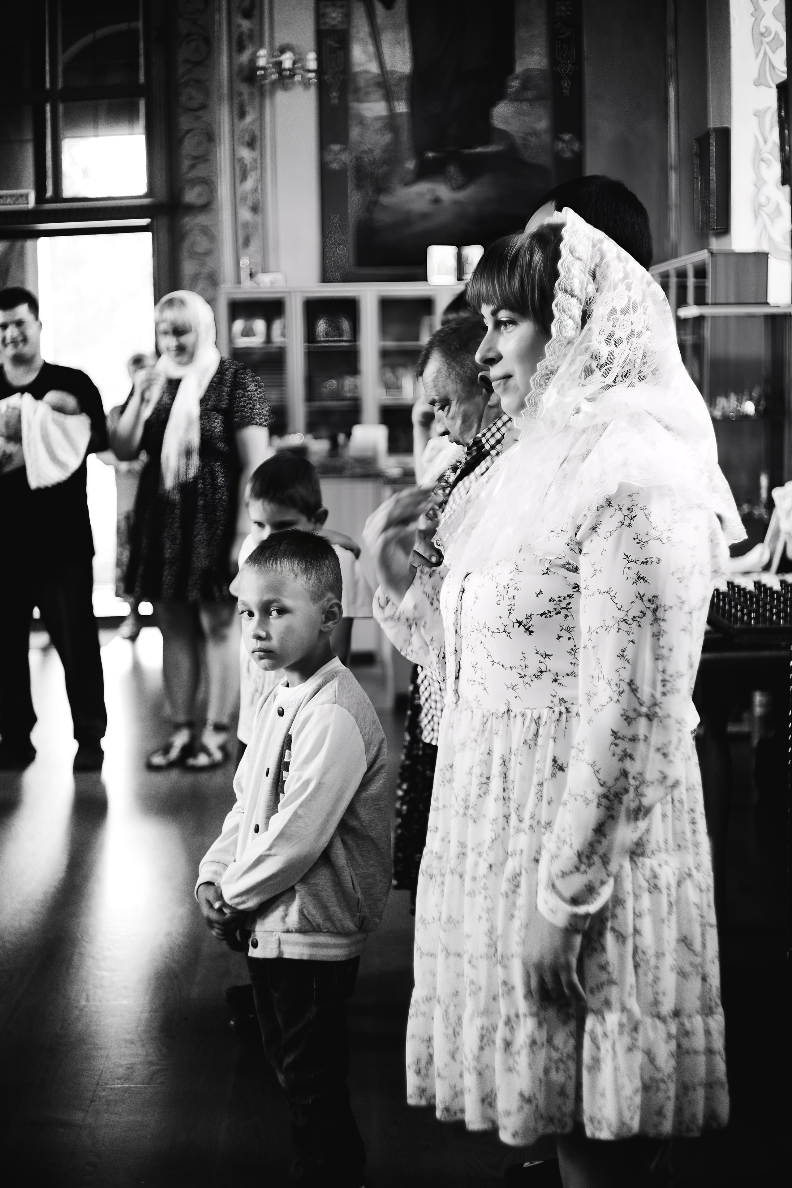 Крещение Варвары. Семейный фотограф в Курске Мария Бабасева