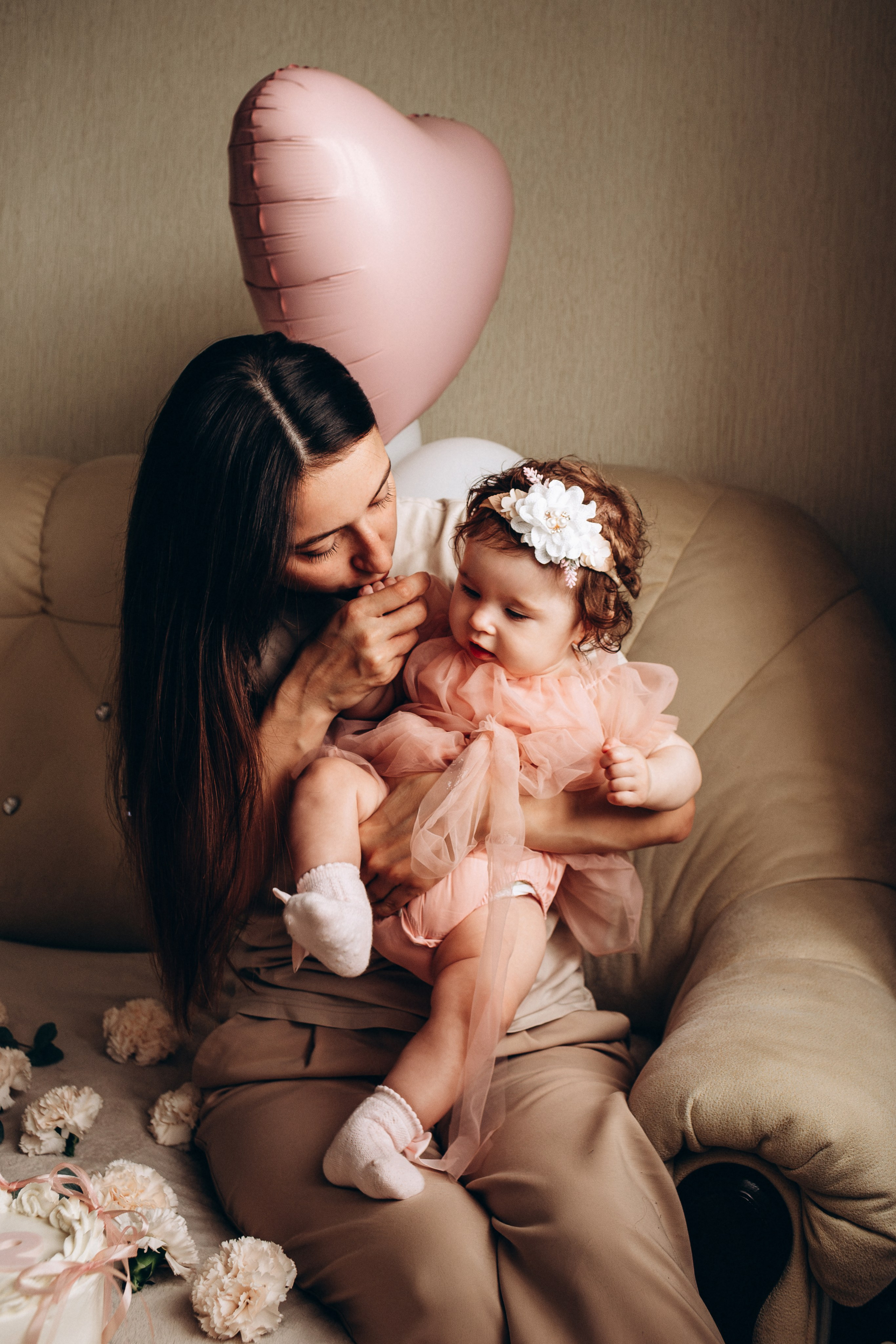 Маше пол годика. Семейный фотограф в Курске Мария Бабасева