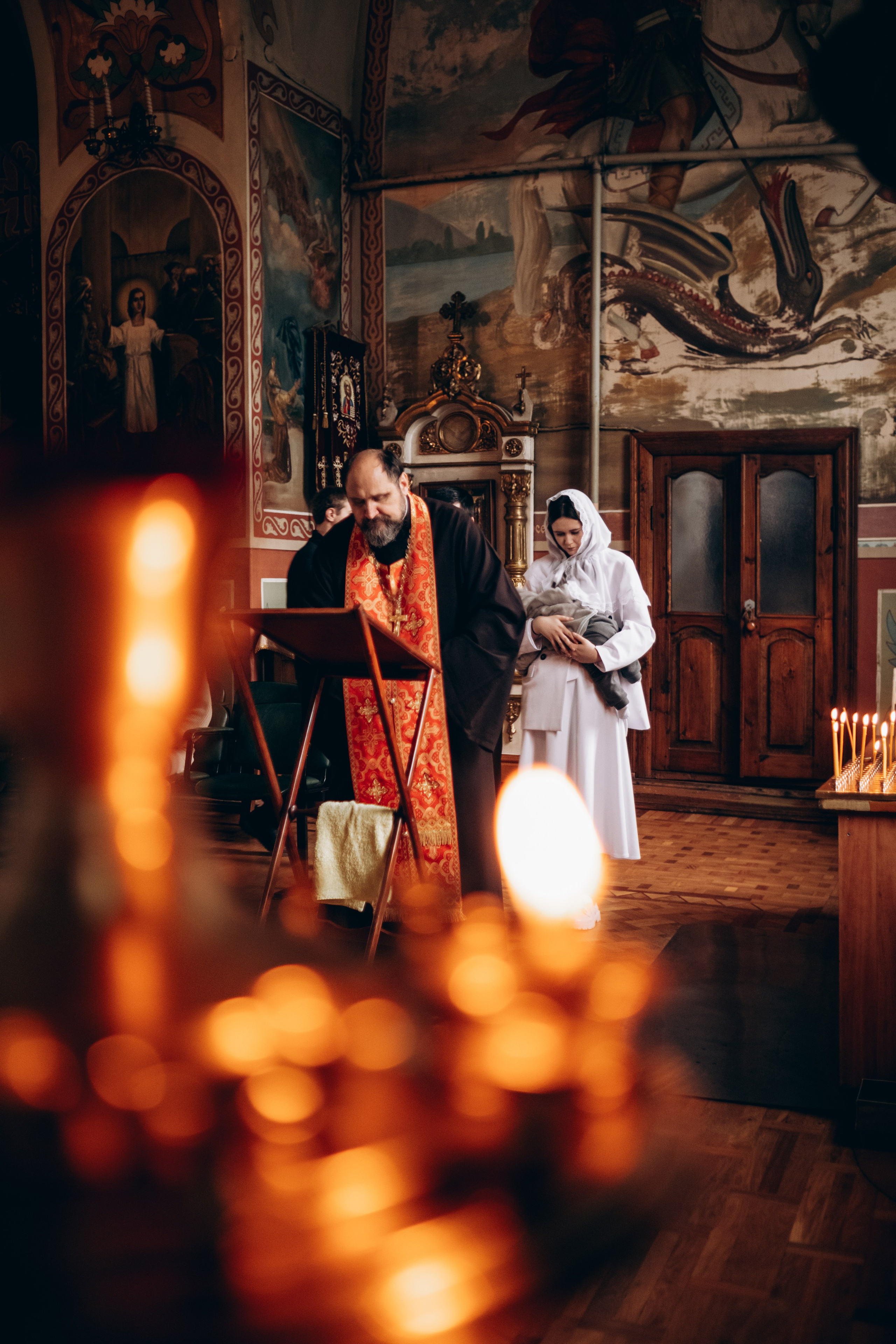Крещение Александра. Семейный фотограф в Курске Мария Бабасева