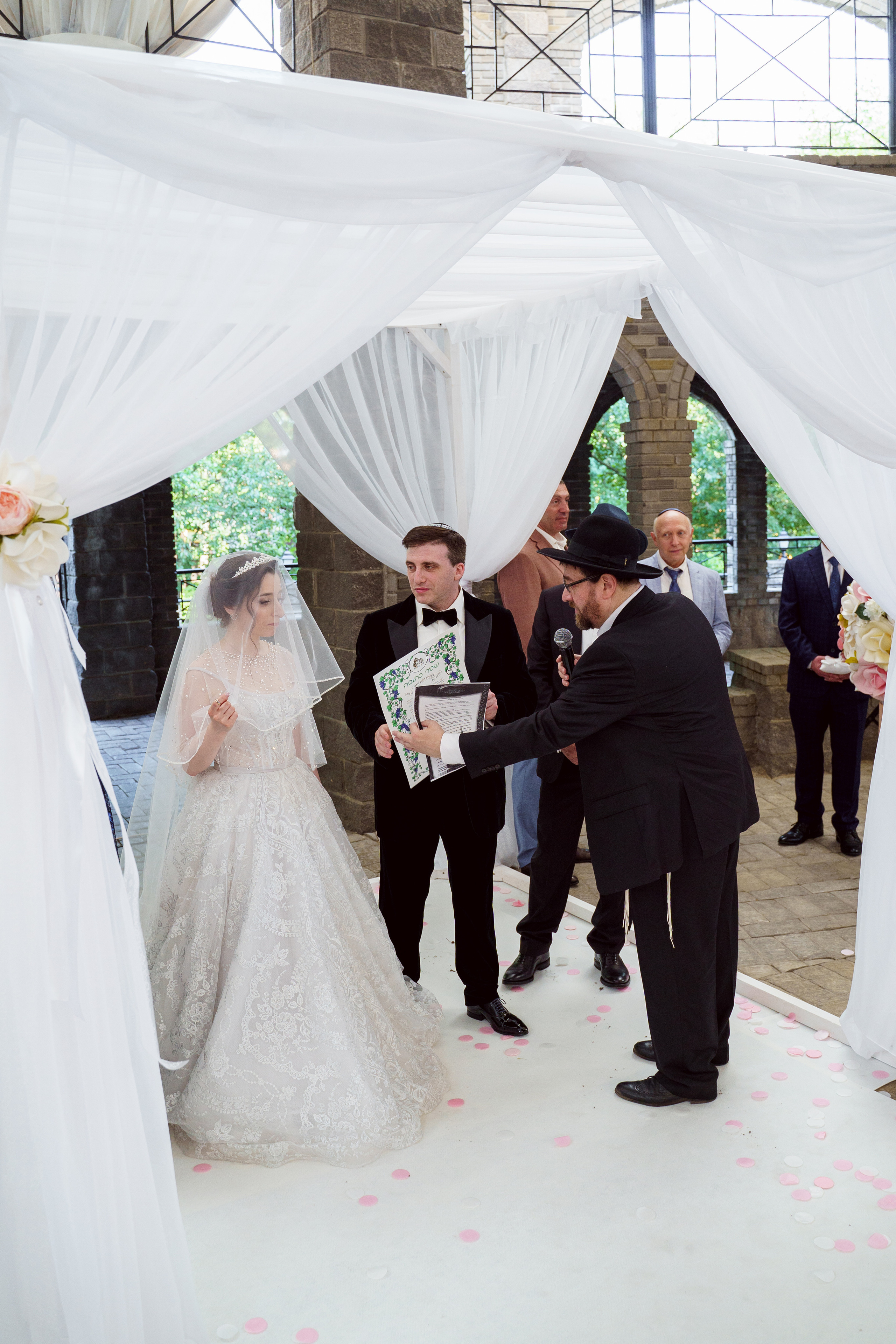 Хупа. Еврейская свадьба.