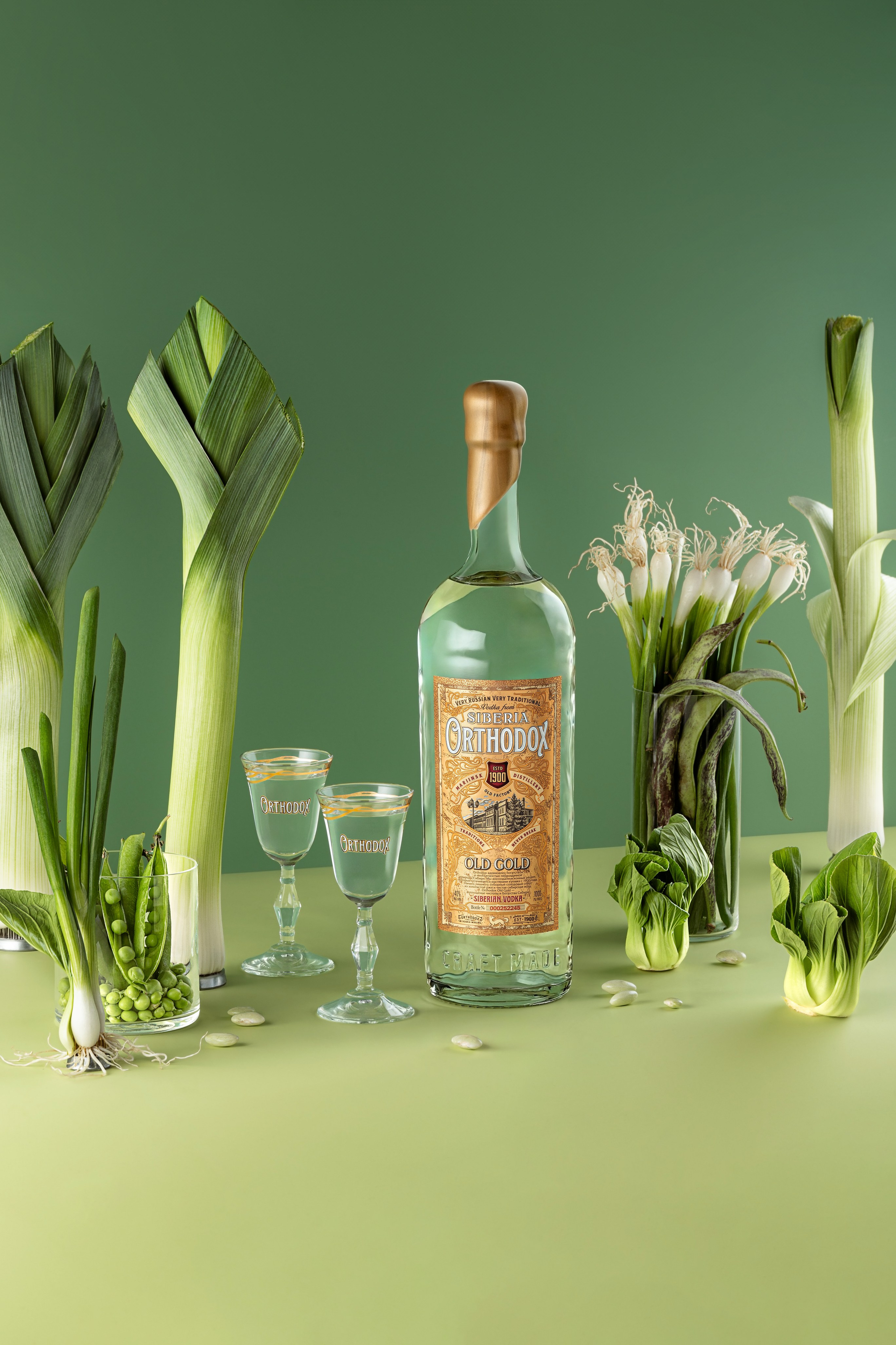 Orthodox Gastronomy Food Setting