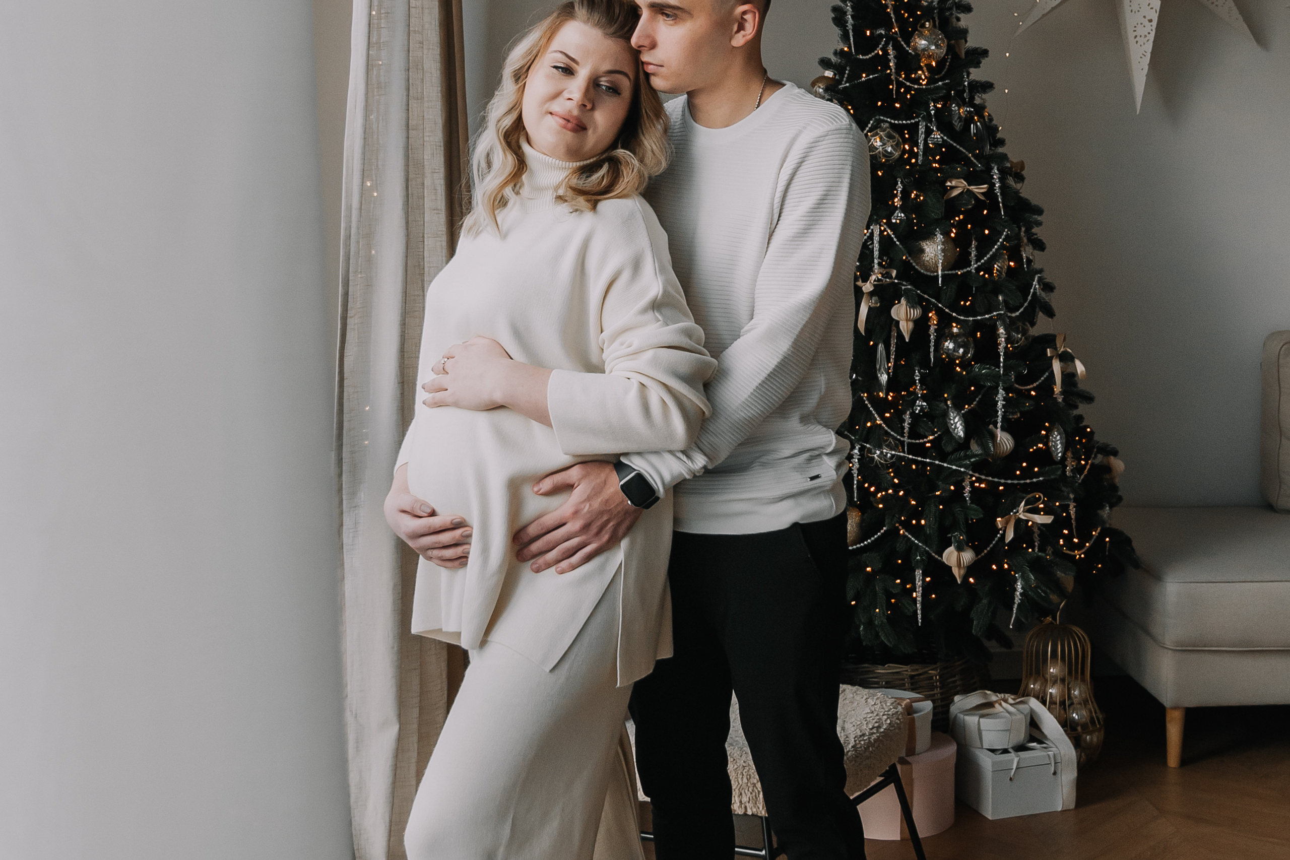 Студийная съёмка для Алёны и Романа