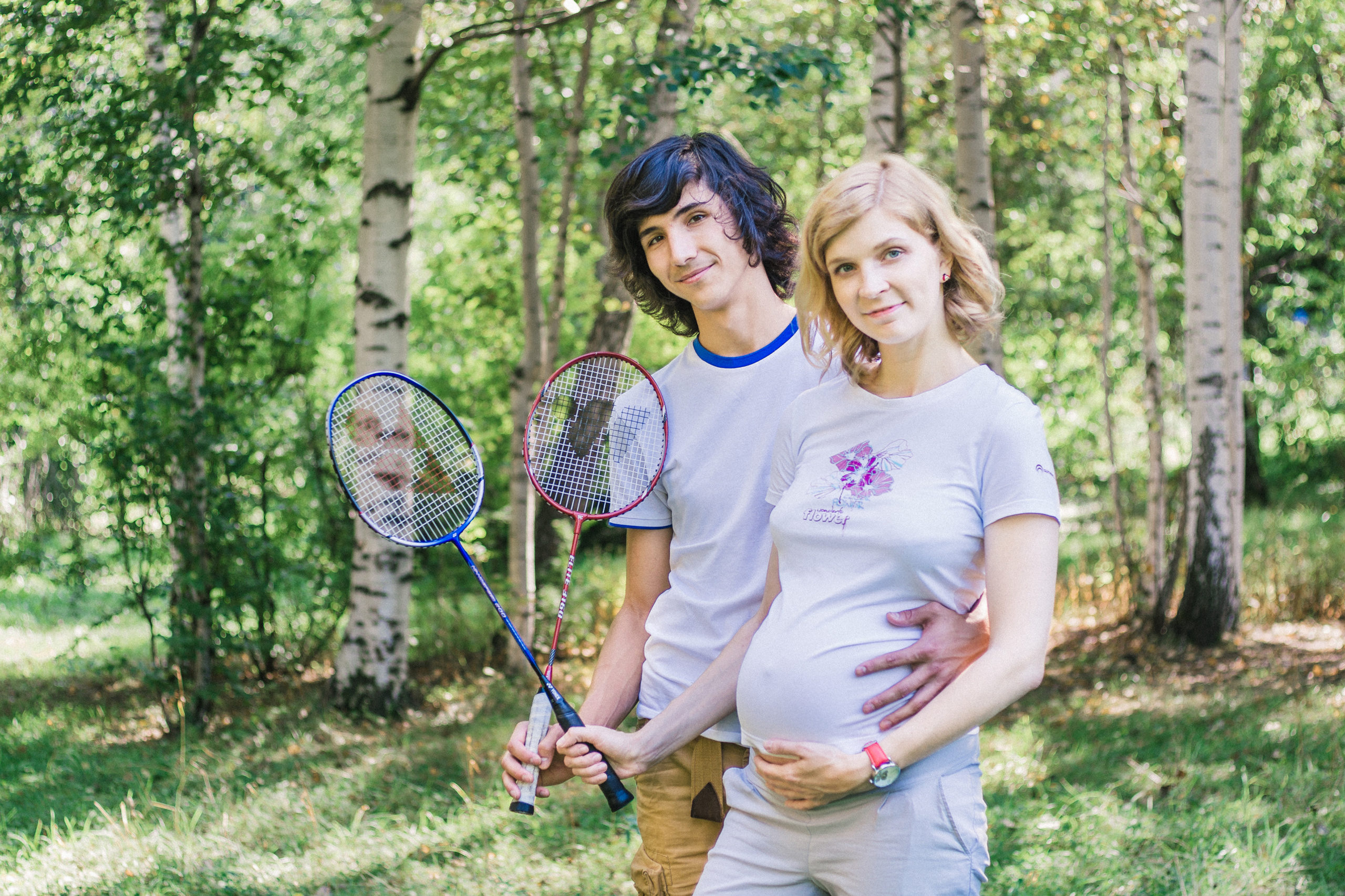 Саша и Женя в ожидании