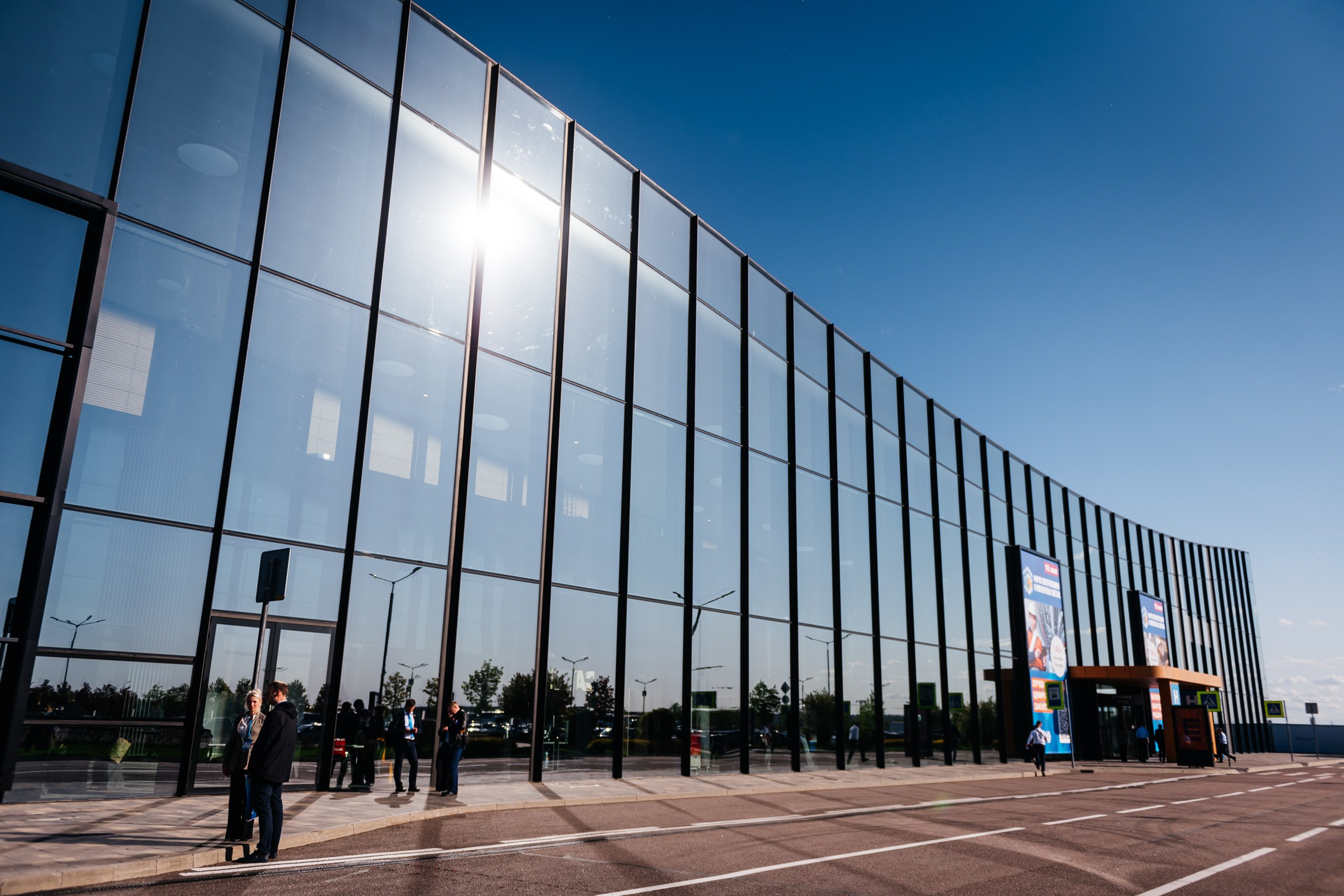 Съёмка выставочных стендов на форуме ЭТМ