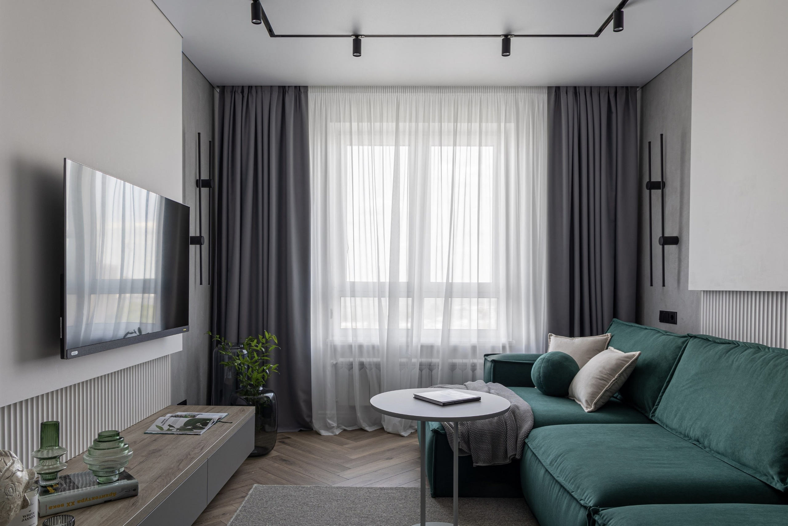 Реализованный проект квартиры. Москва