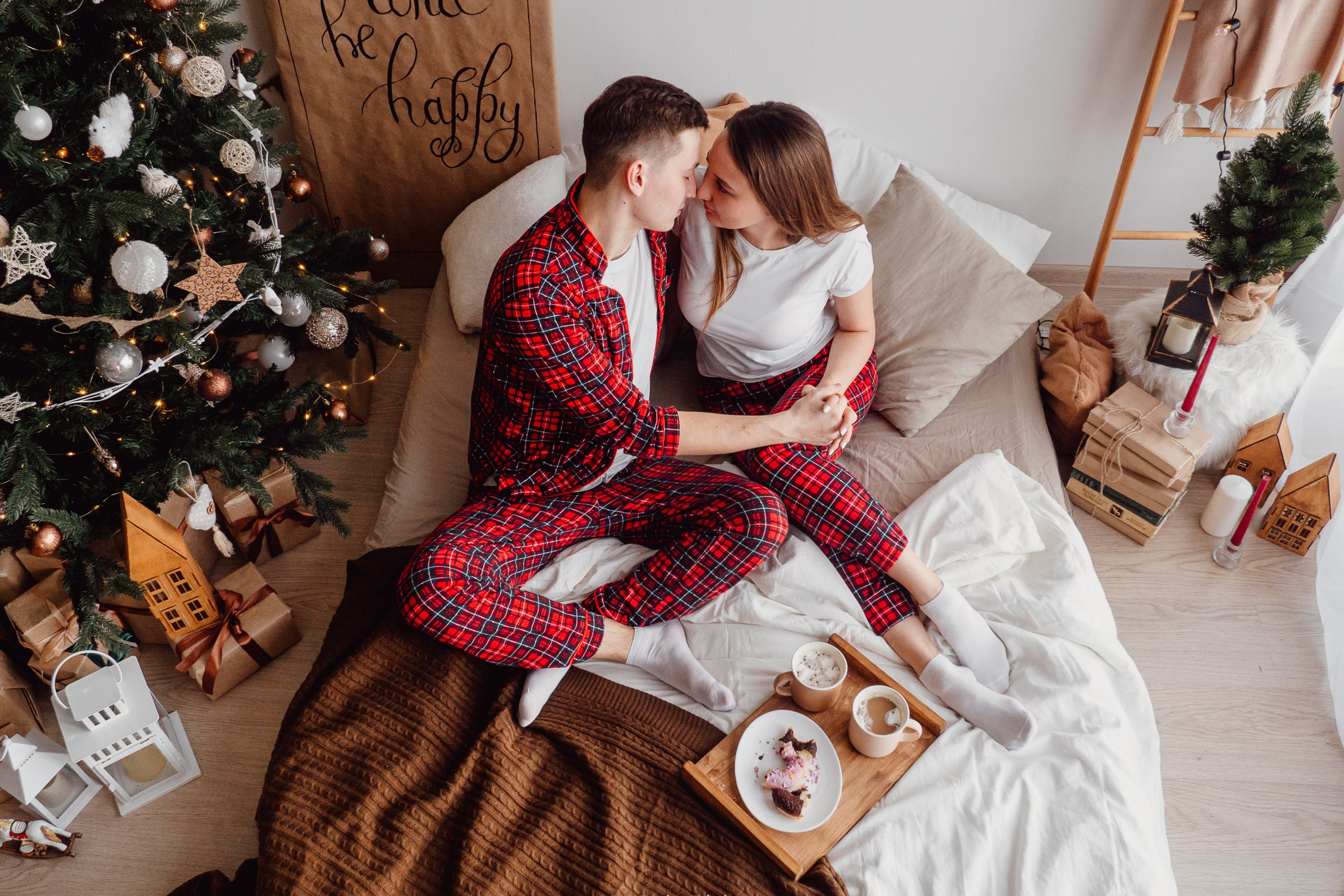 Зимняя фотосессия в студии