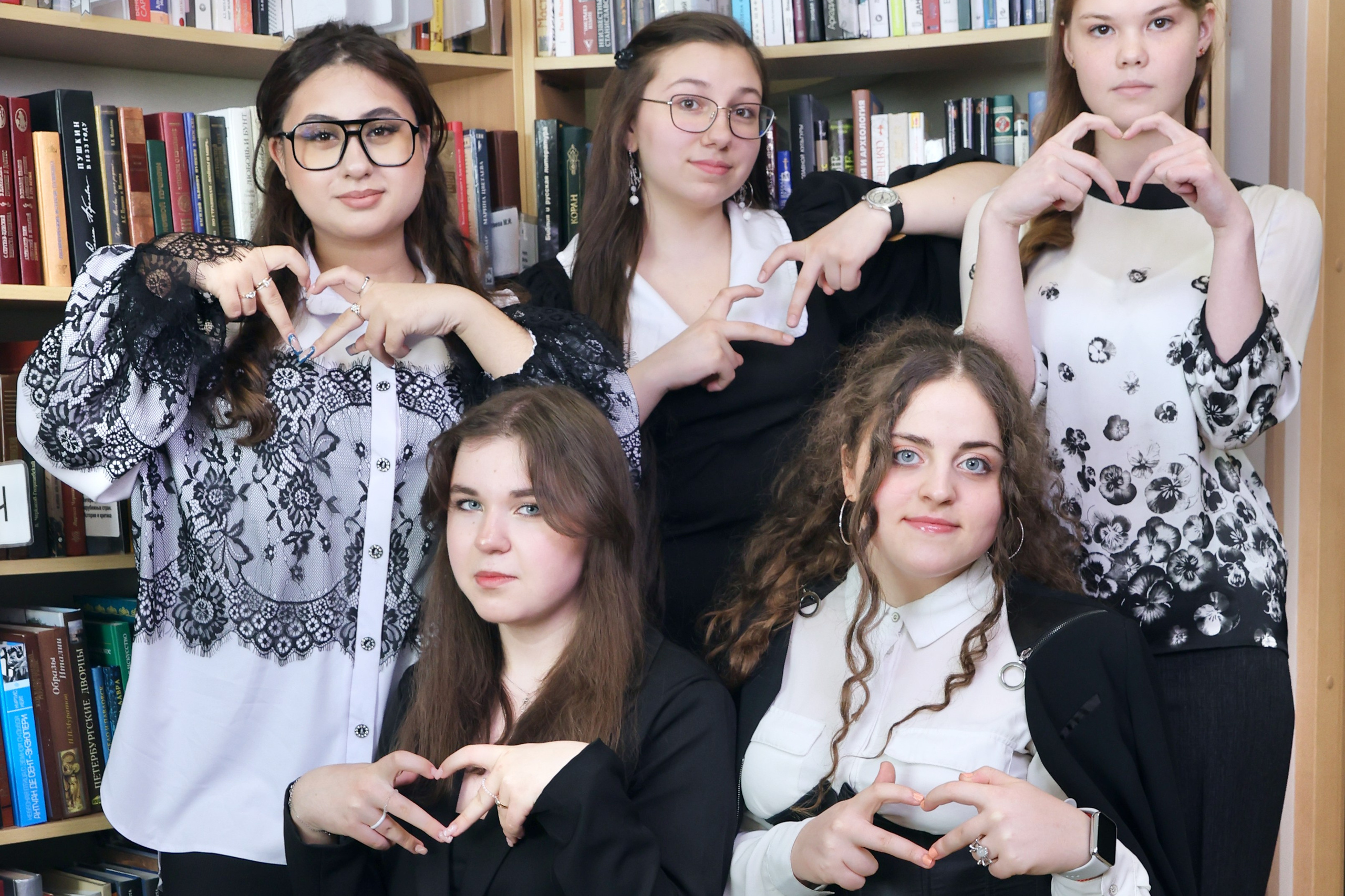 Съёмка в&nbsp;библиотеке