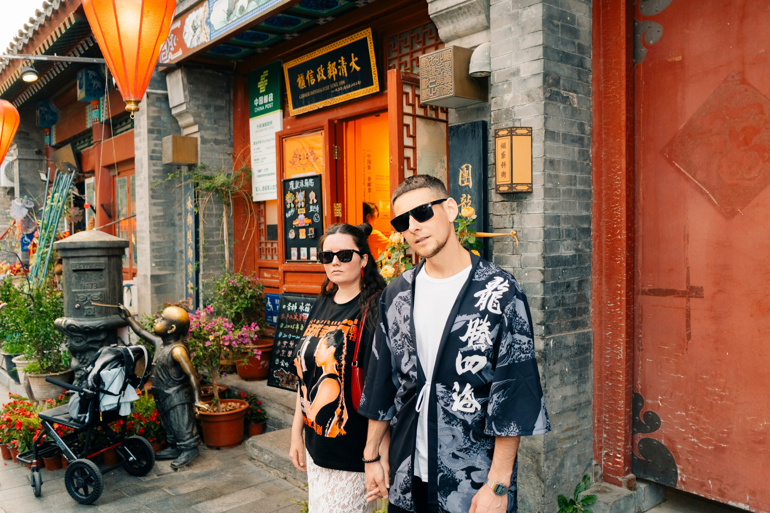 Walking at Nanluoguxiang