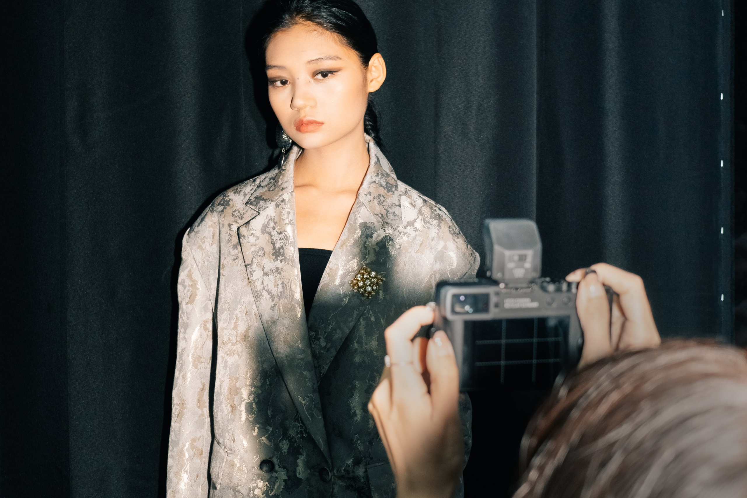 Backstage at&nbsp;Beijing Fashion
