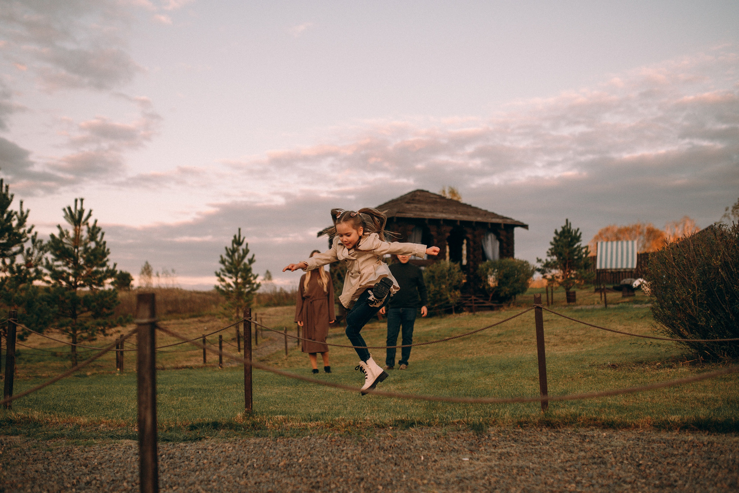 Лаки парк семейные осень