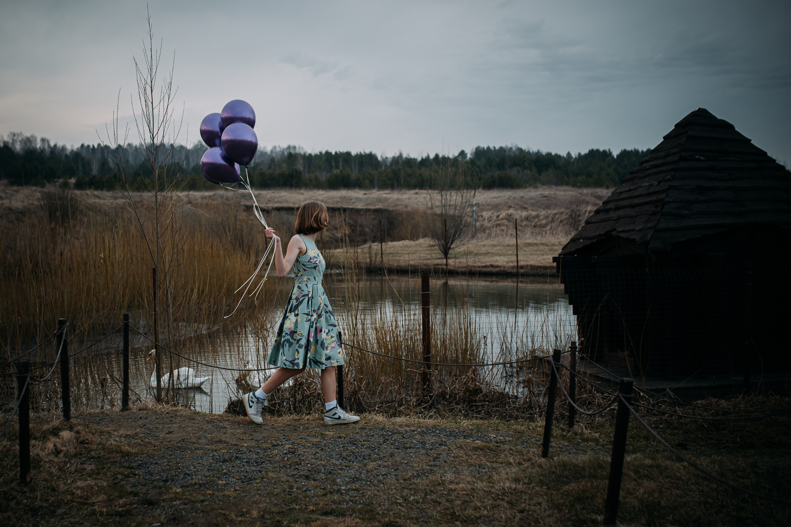 Лаки парк весна шарики