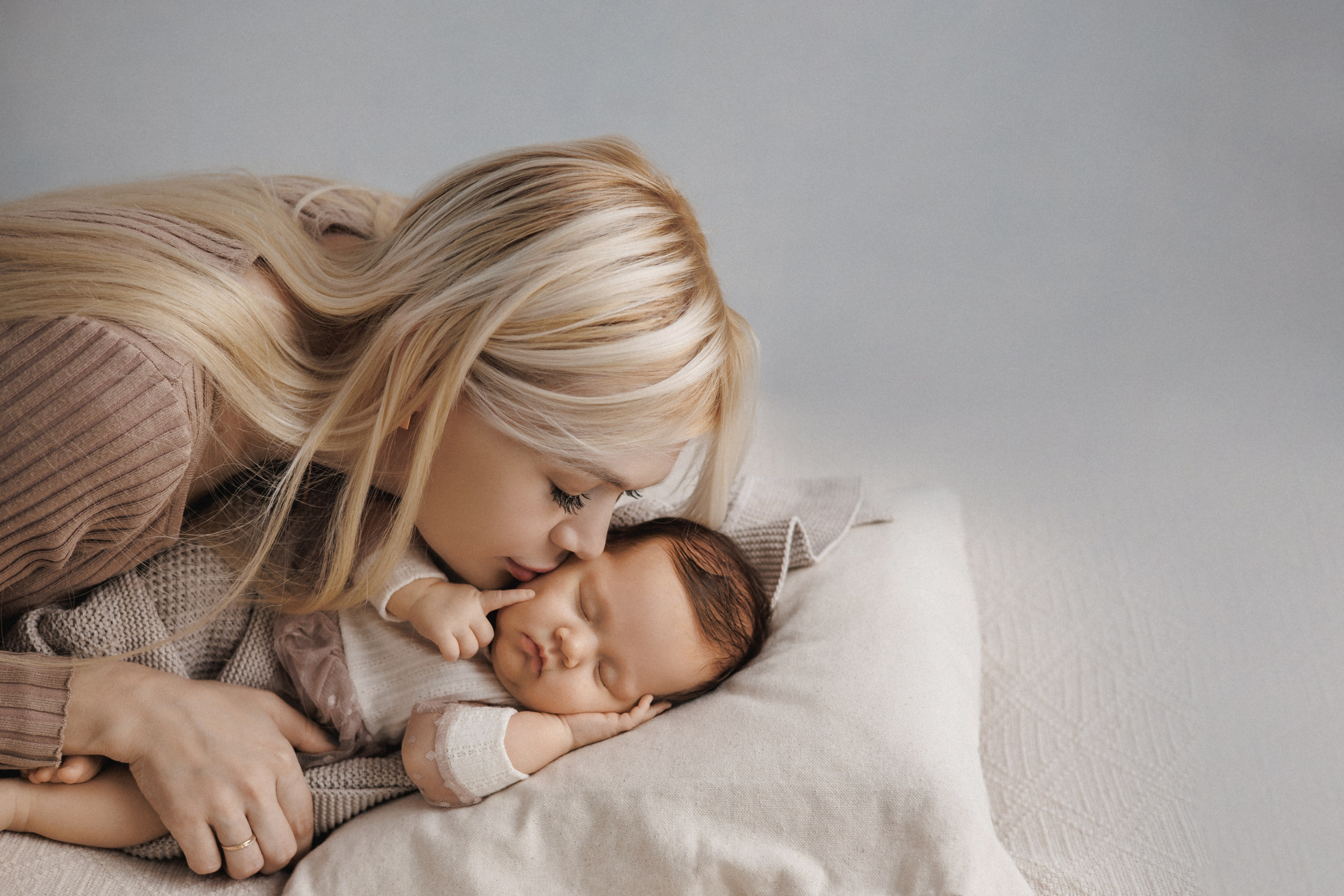 Серафима с мамой, 2 месяца