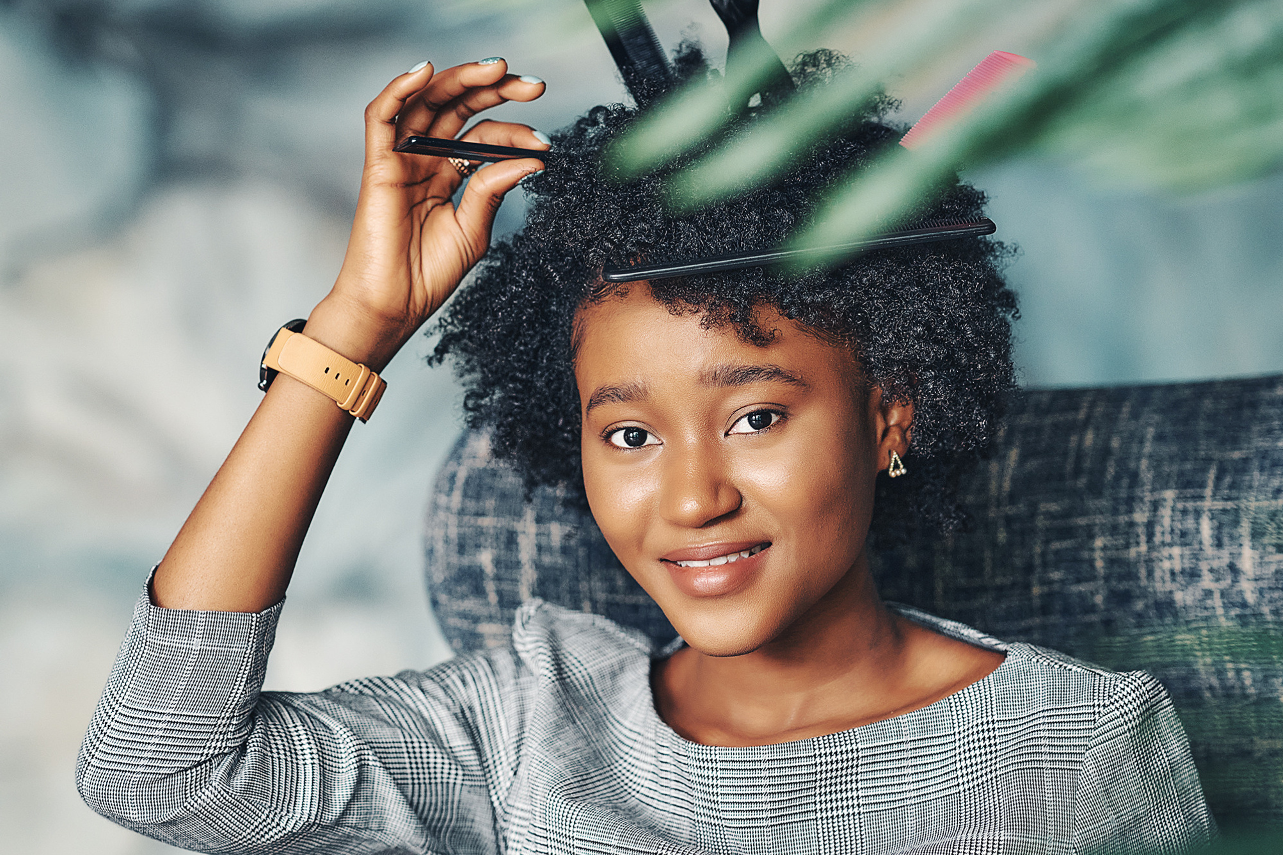 Фотоконтент для мастера Афрокосичек