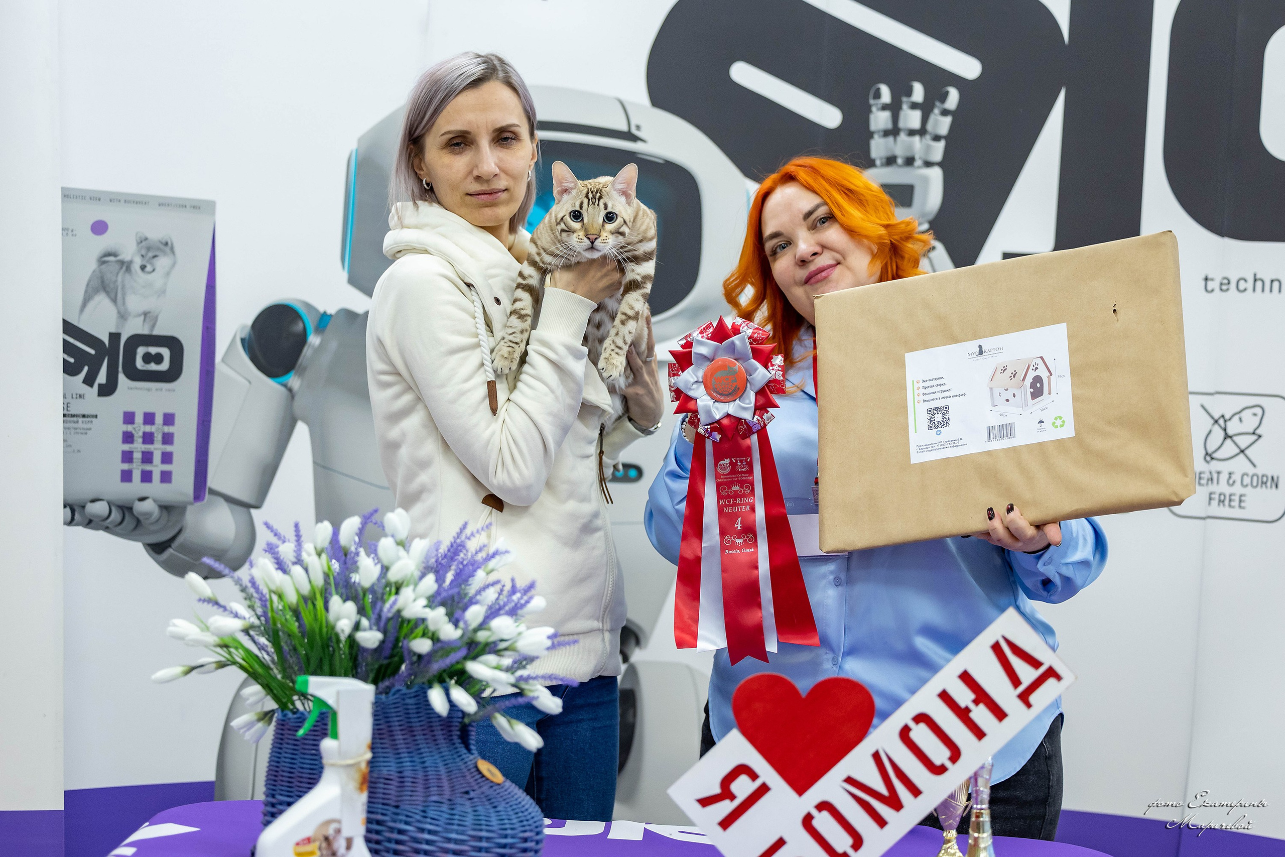 7–8 февраля КЛК «Бомонд». Место проведения: г. Омск ТЦ «Каскад». Фотограф-анималист в Омске Екатерина Маричева