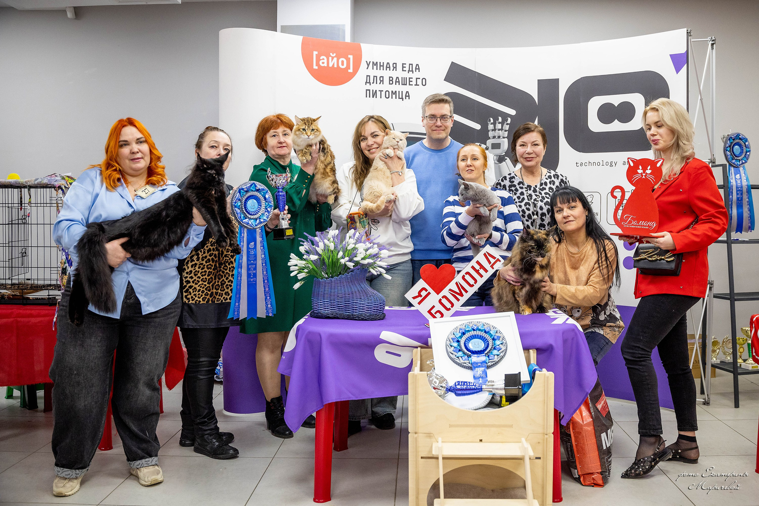 7–8 февраля КЛК «Бомонд». Место проведения: г. Омск ТЦ «Каскад». Фотограф-анималист в Омске Екатерина Маричева