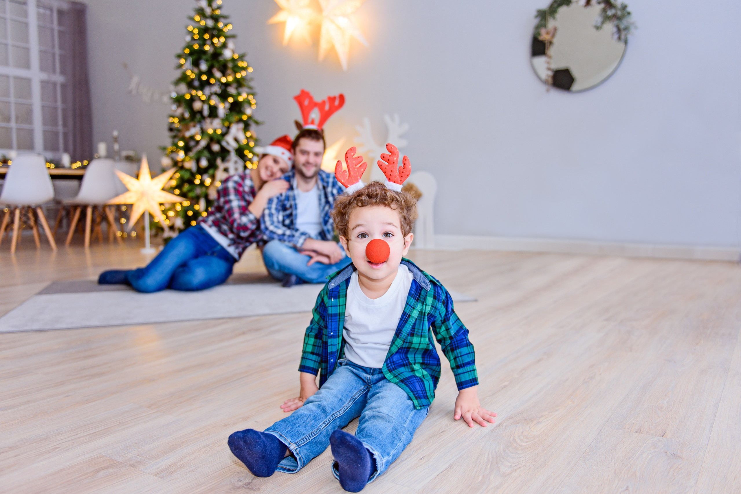 Новогодняя фотосессия в студии PROSTYLE