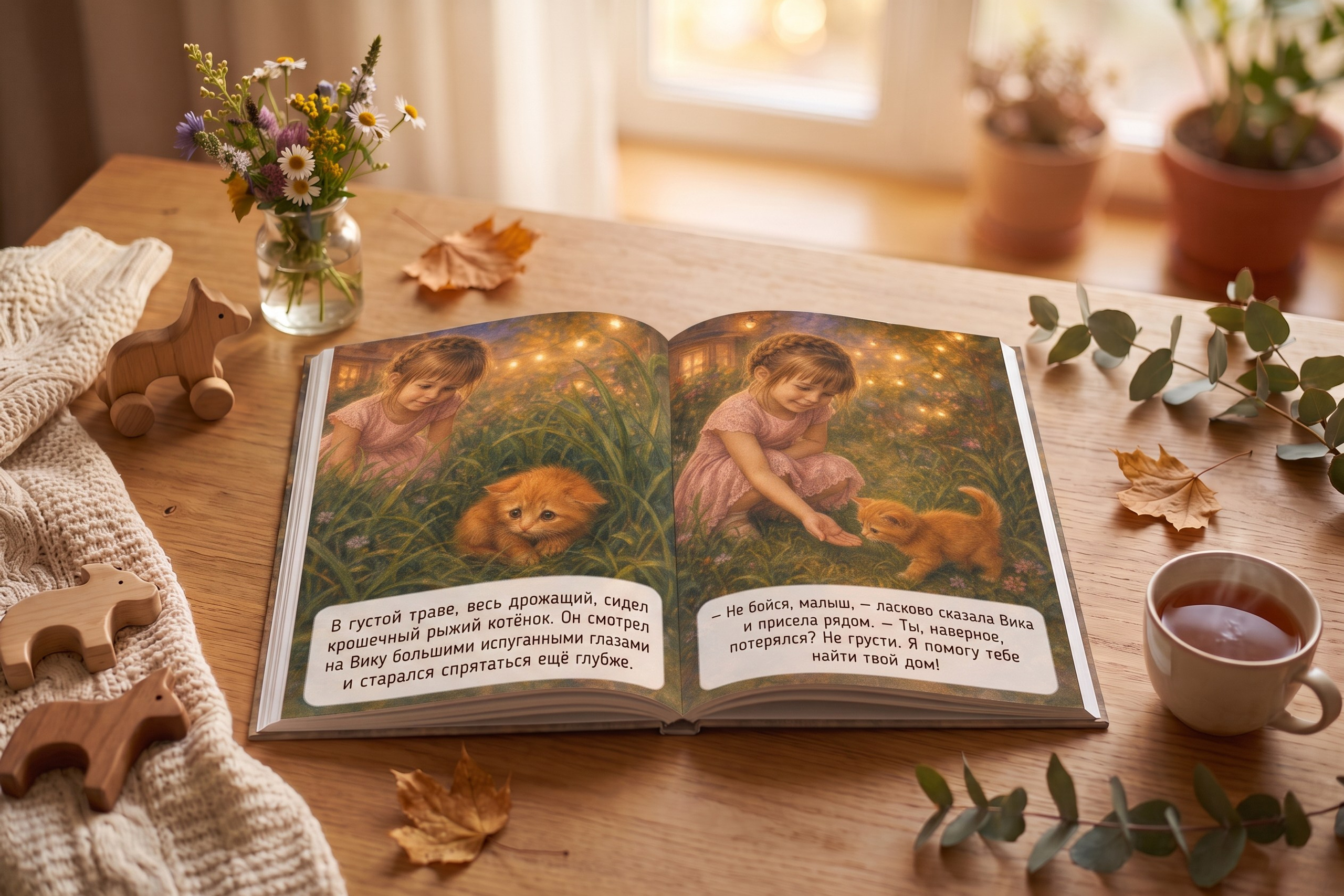 Книга-сказка для ребенка. Ретушь новорожденных, обучение ретуши новорожденных, Наталия Коптяева