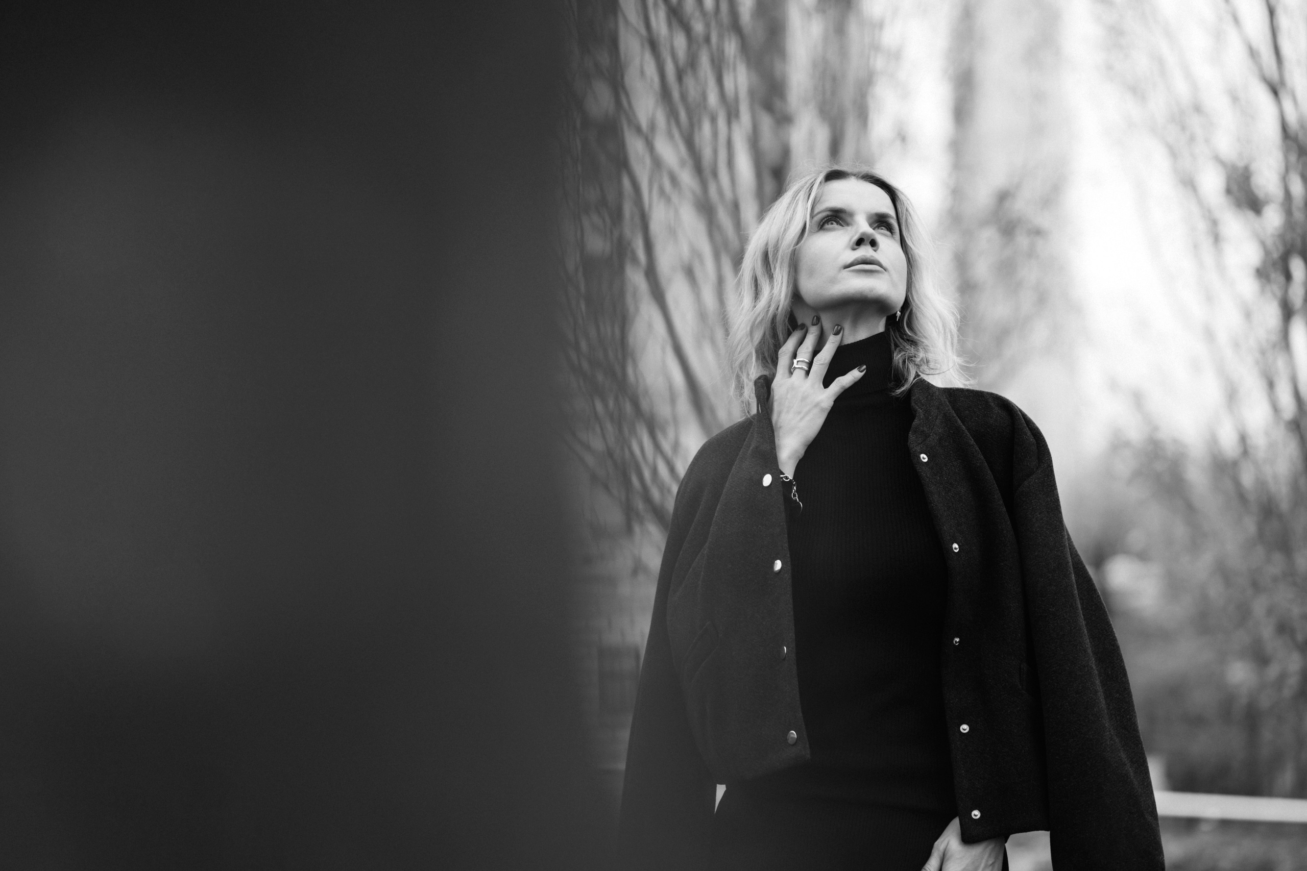 Марина, город, осень