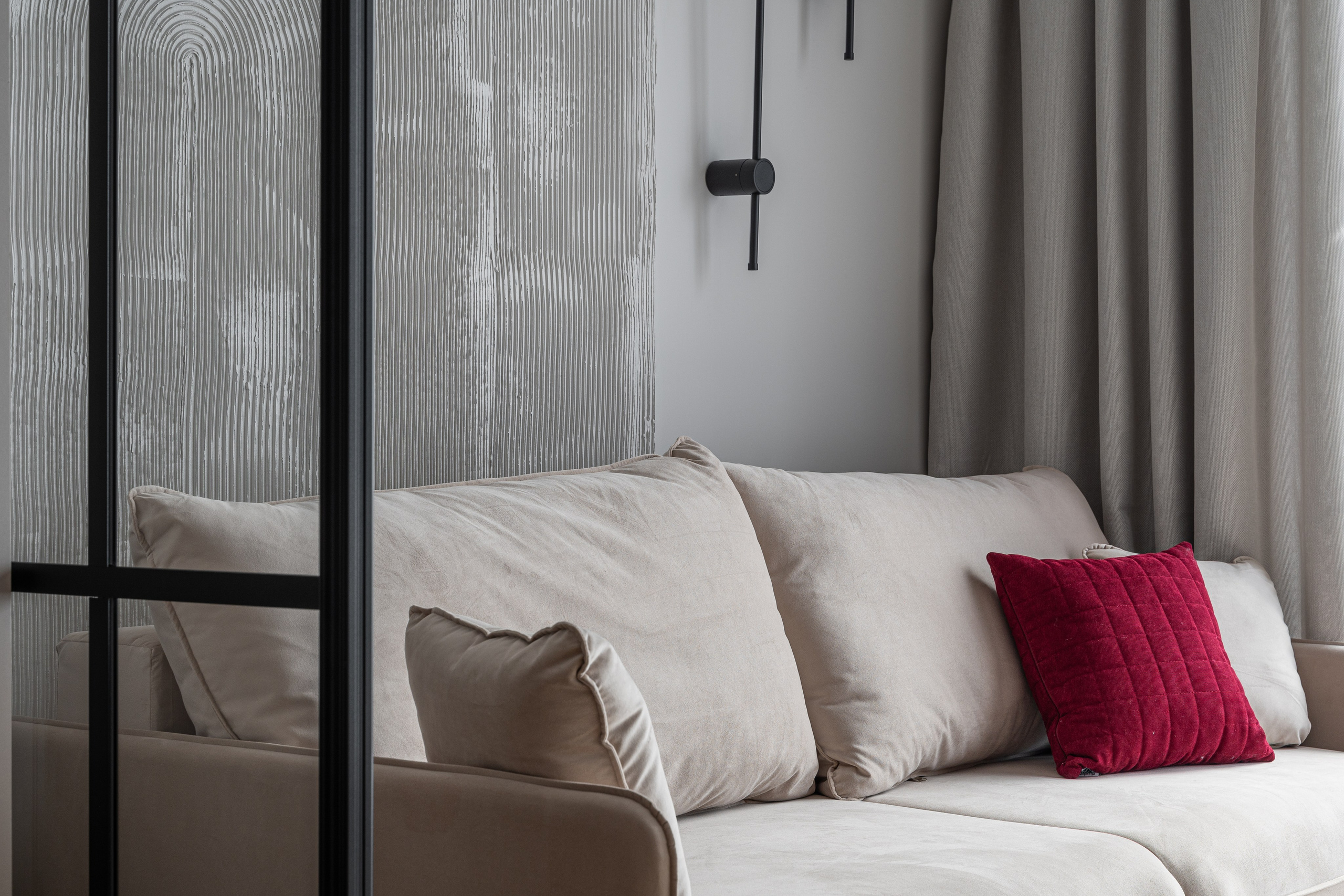 Квартира с яркими акцентами