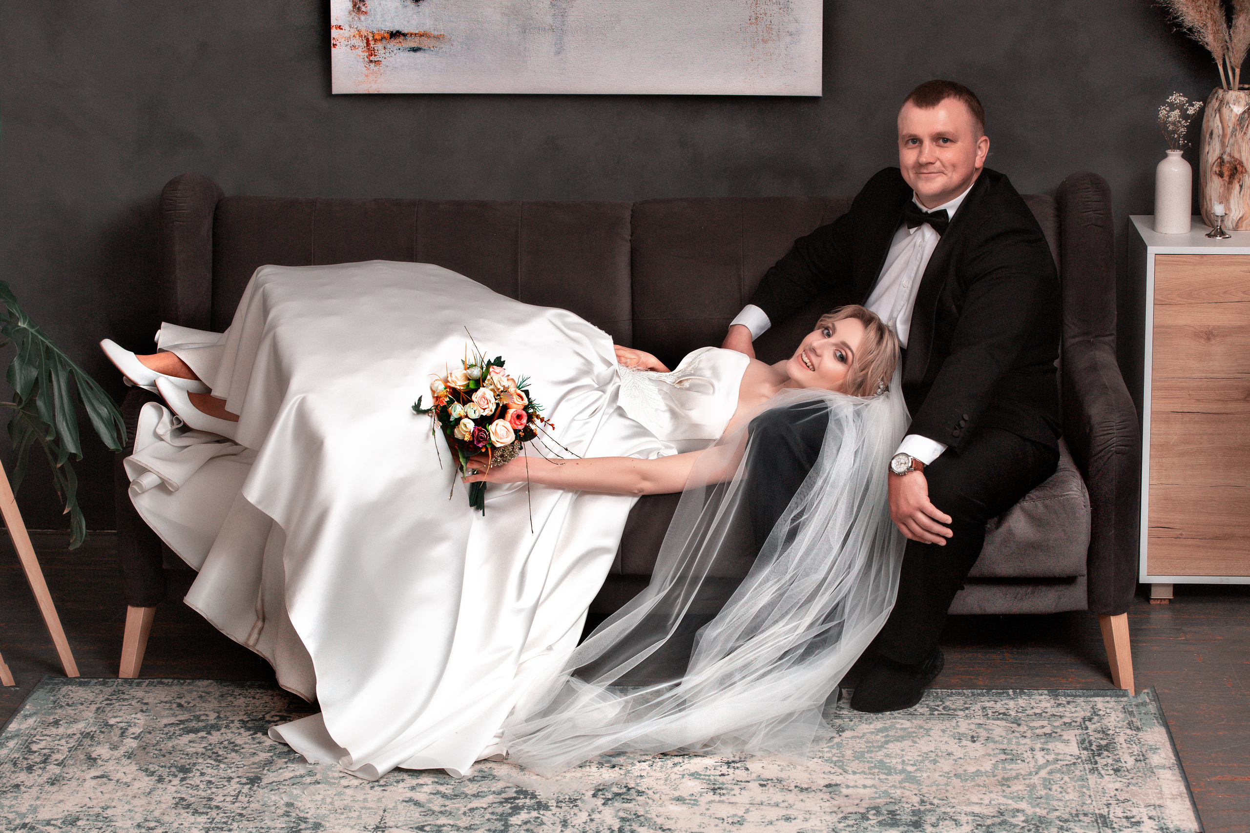 Свадебная фотосессия в фотостудии AJUR, г. Барановичи