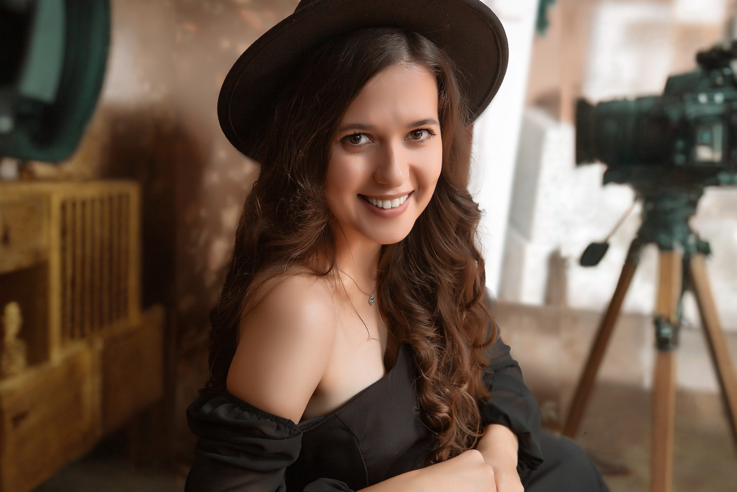 Зимняя фотосессия с Настей в рамках фотошколы