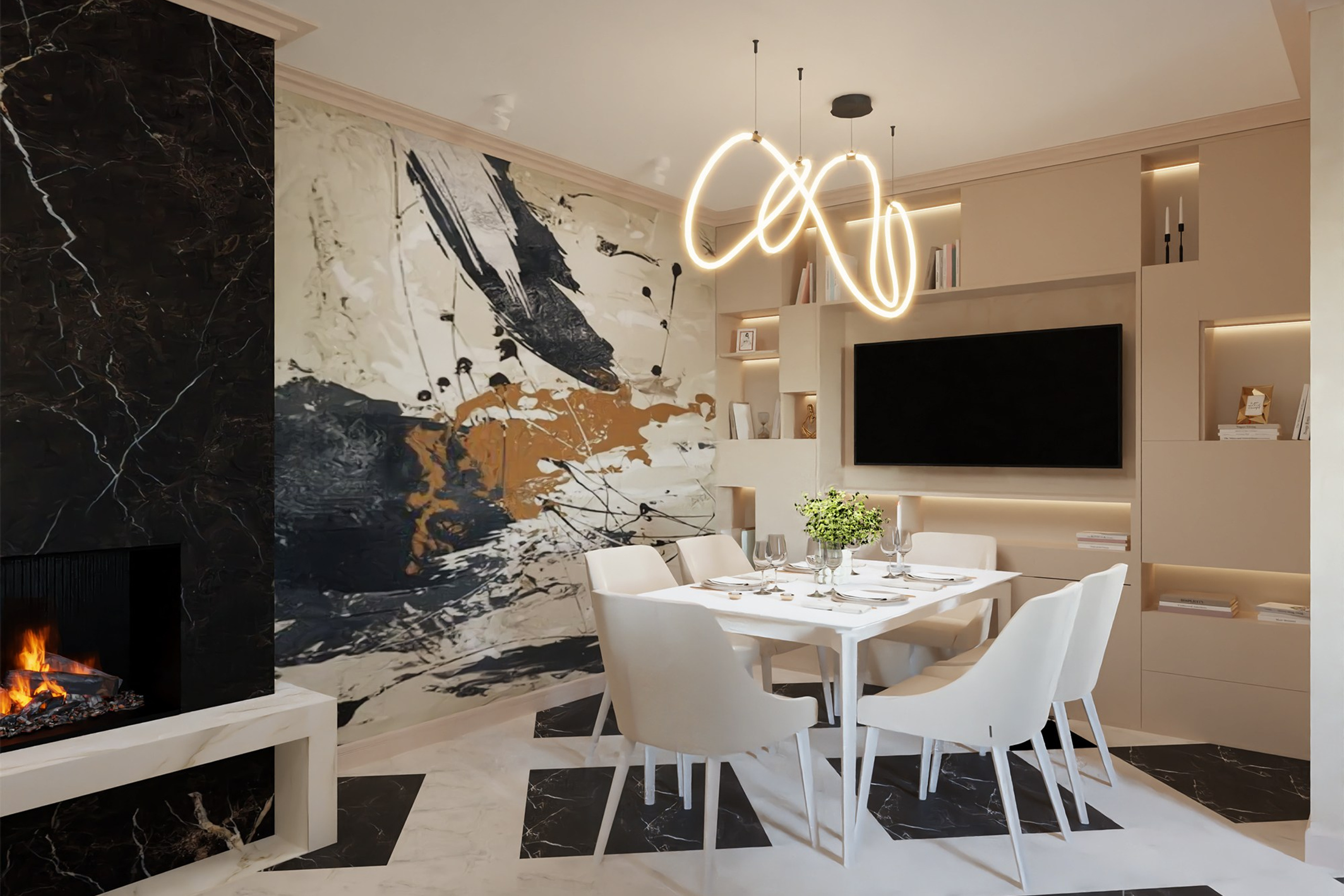 Дизайн интерьера в Крыму в Евпатории. Живу и работаю в Евпатории. Авторский надзор, комплектация, реализация под ключ. 