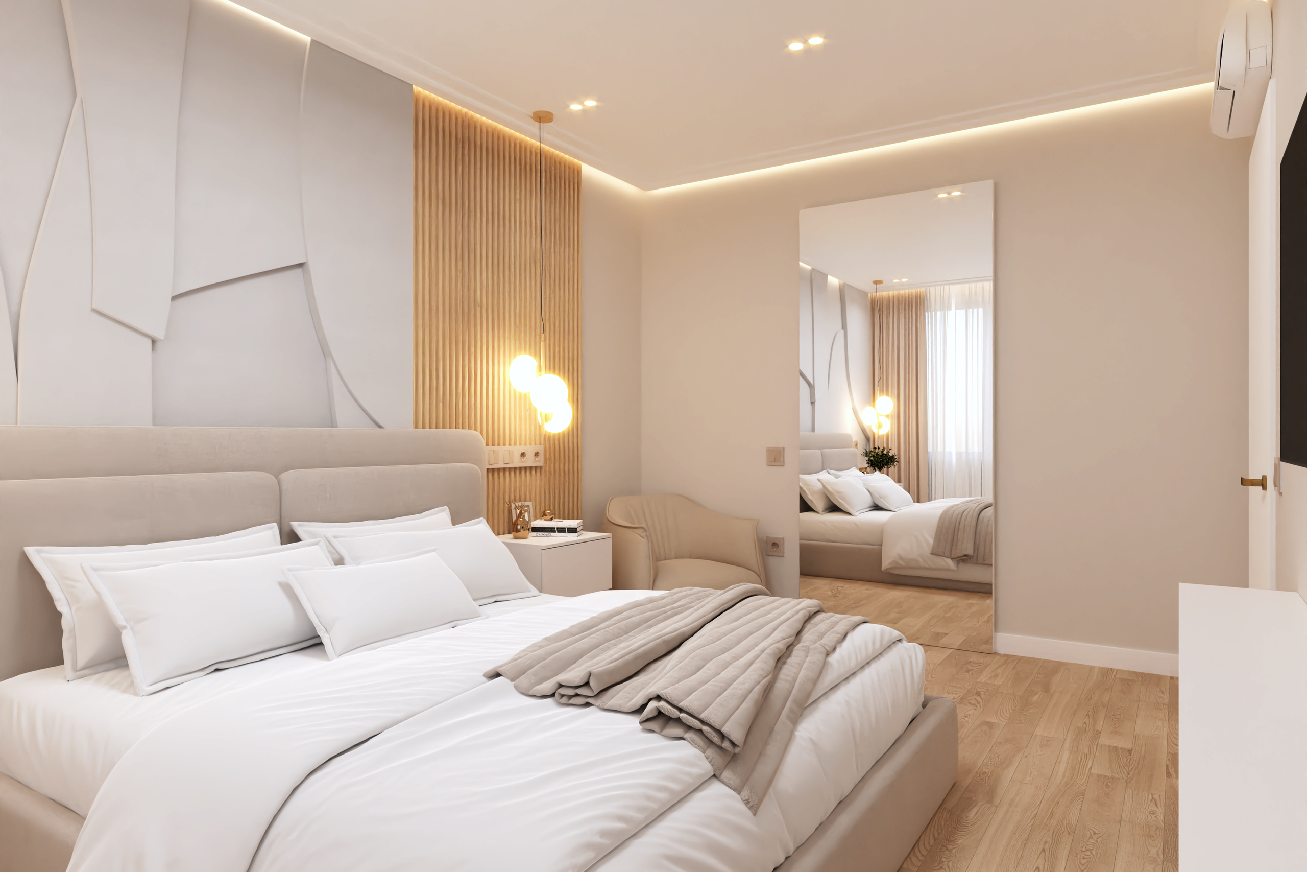 Песок, дерево и камень. Дизайн интерьера в Крыму