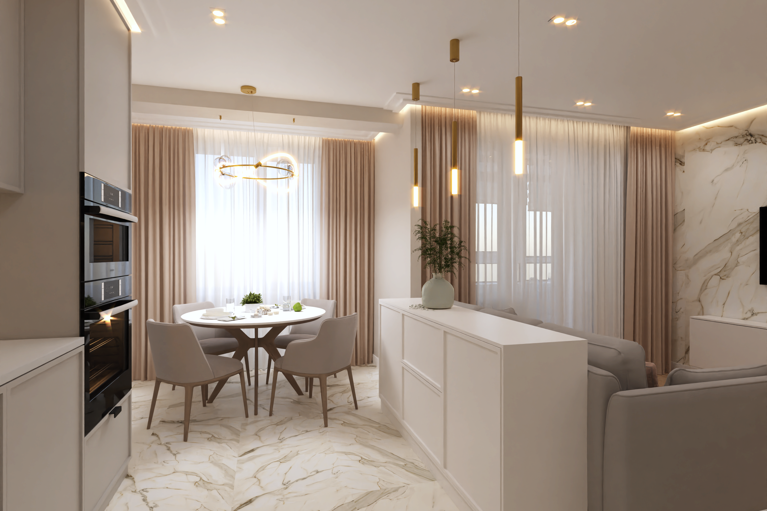 Песок, дерево и камень. Дизайн интерьера в Крыму